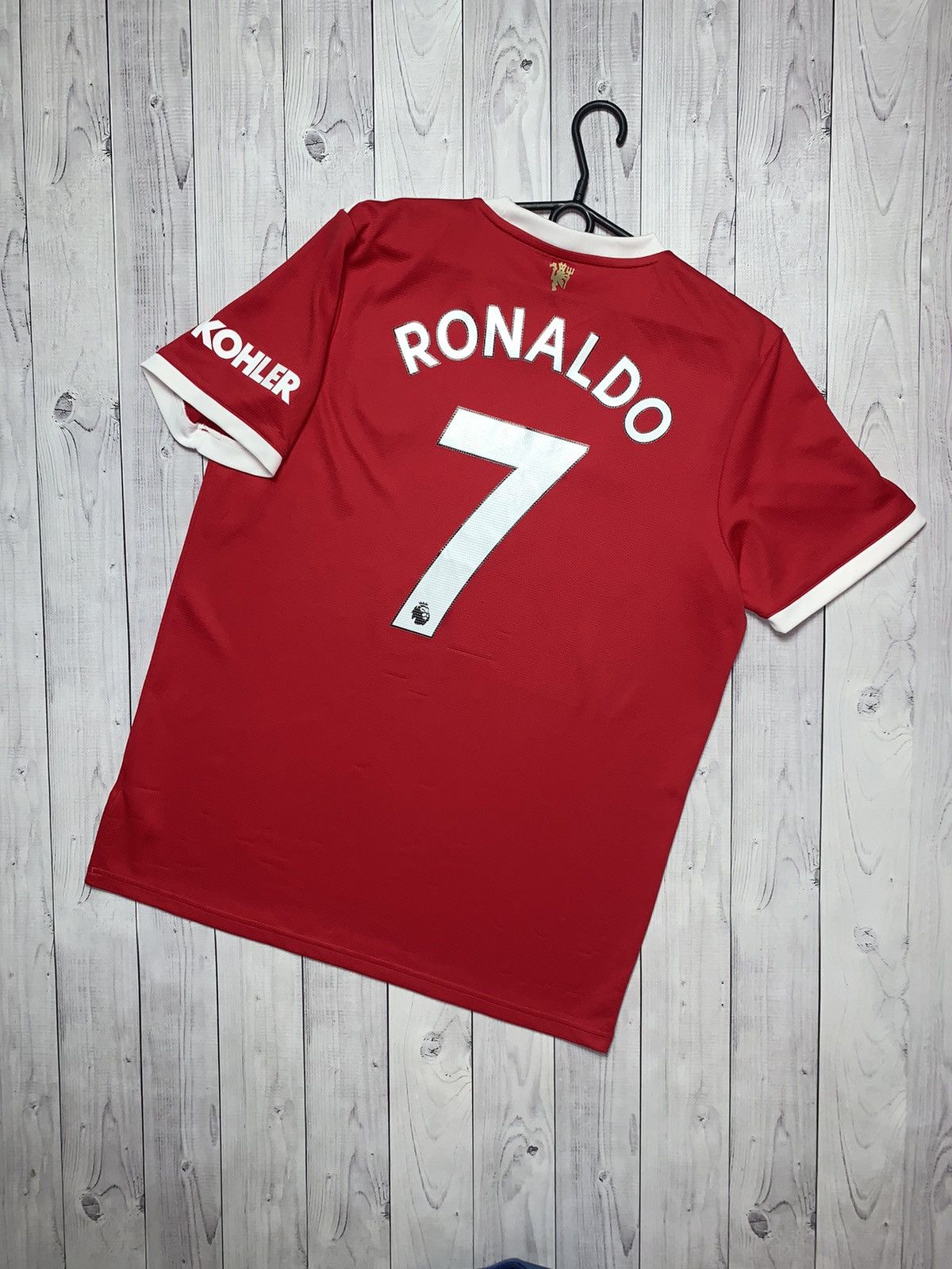 Adidas Manchester United Ronaldo 7 soccer jersey adidas size L Size US L / EU 52-54 / 3 - 1 Thumbnail