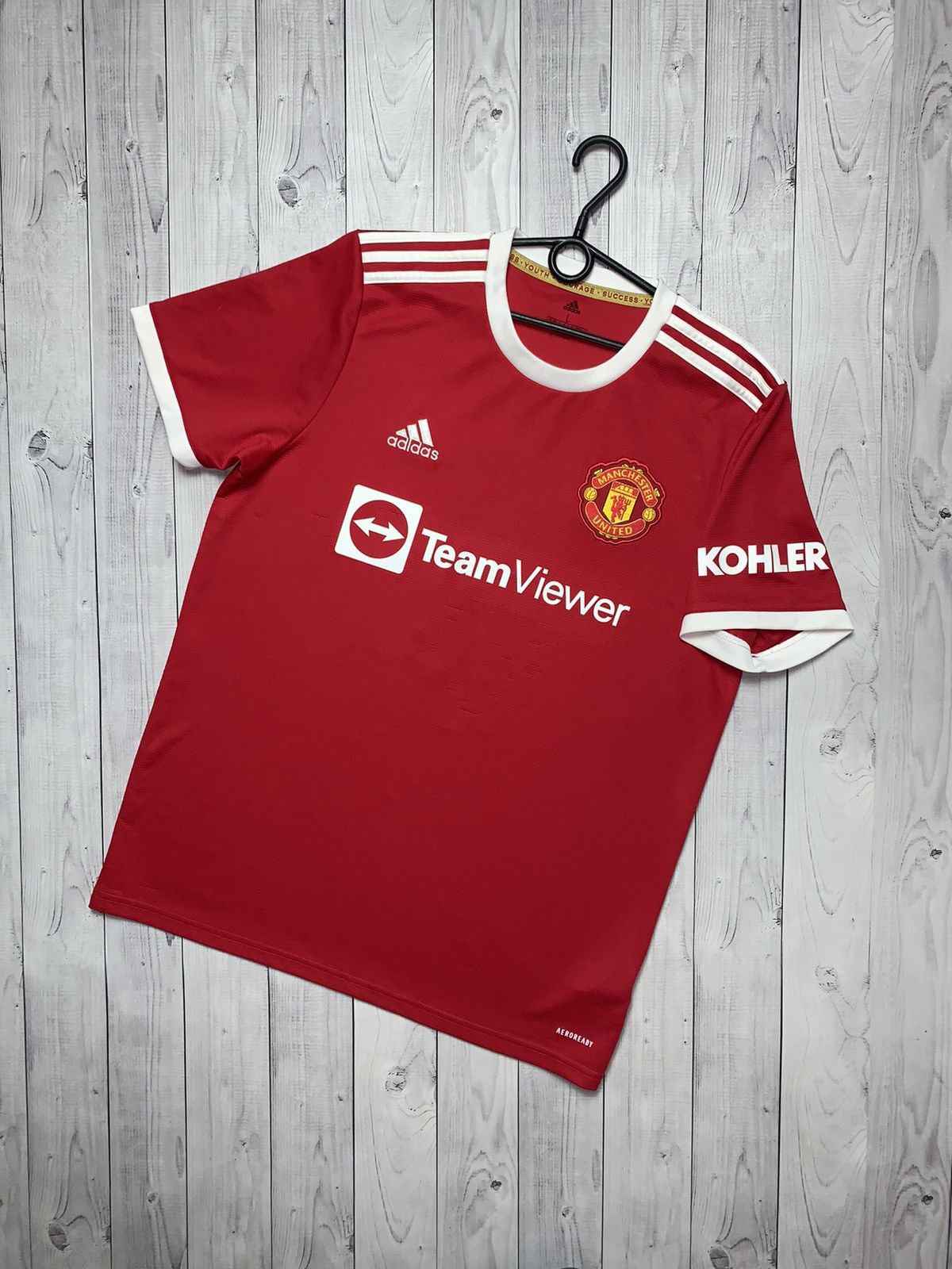 Adidas Manchester United Ronaldo 7 soccer jersey adidas size L Size US L / EU 52-54 / 3 - 3 Thumbnail