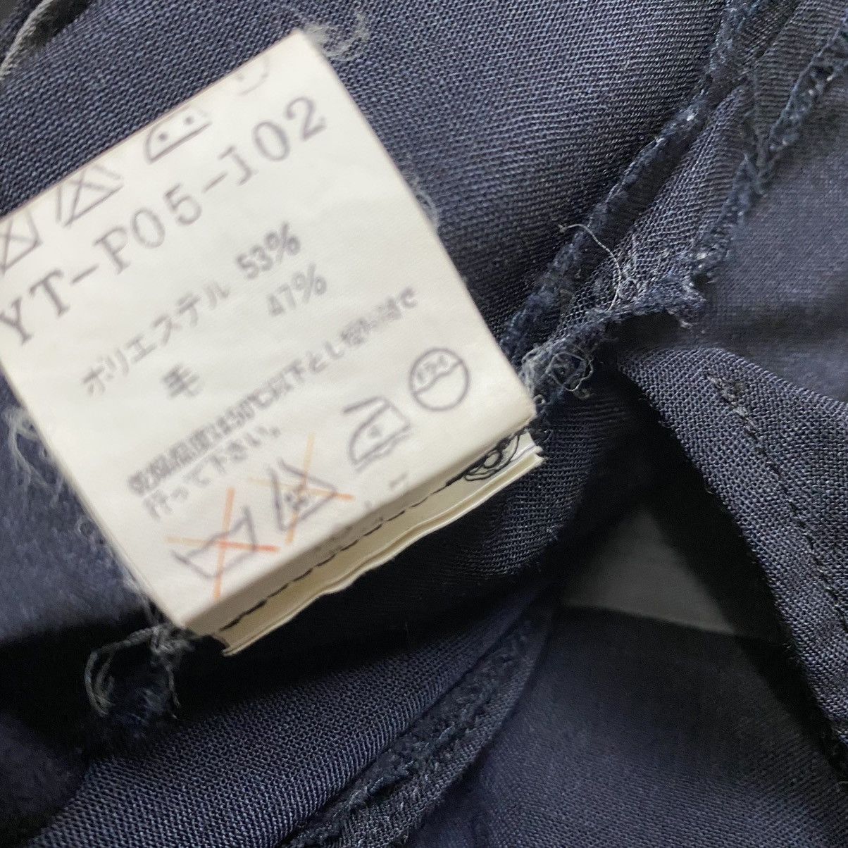 Y's × Y's for Men Y's Yohji Yamamoto cropped slack tranparent pant Size US 28 / EU 44 - 10 Thumbnail