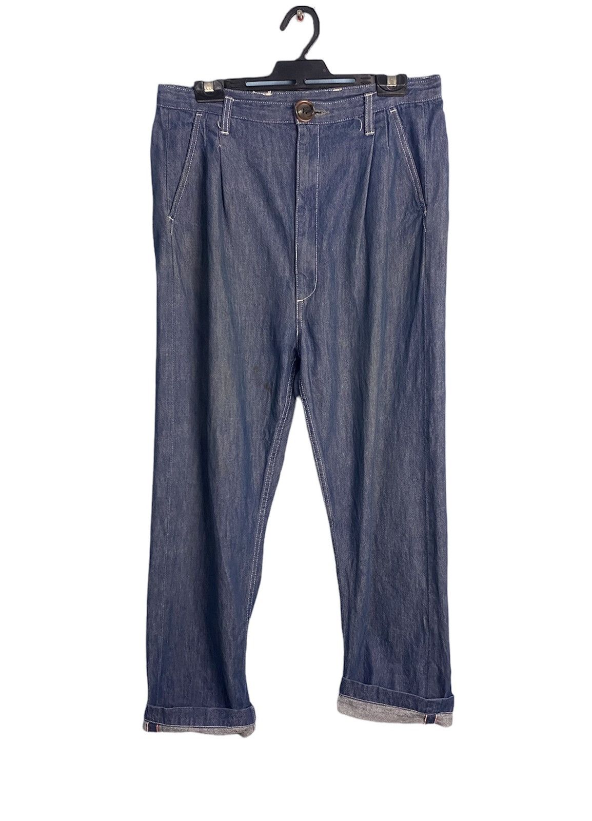 Japanese Brand Japanese Brand CPC SCAMP Selvedge Denim Pant Size US 30 / EU 46 - 1 Thumbnail