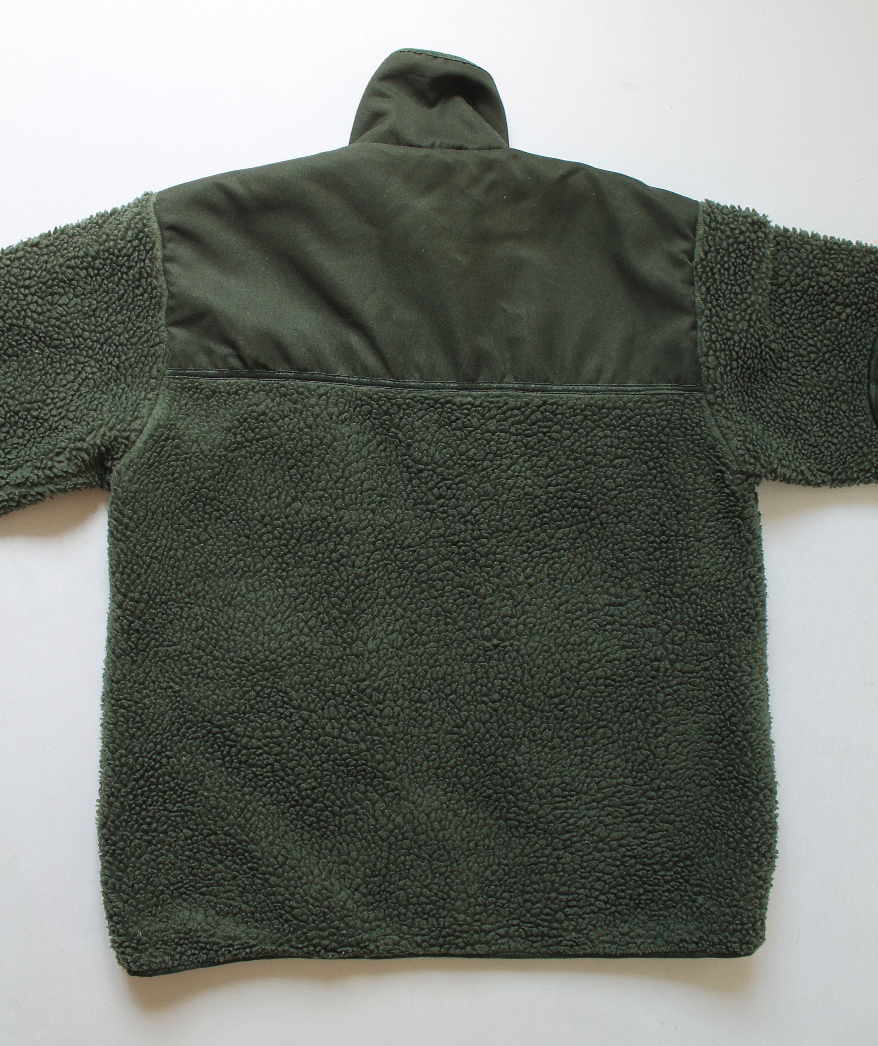 Japanese Brand × Vintage Deep Fleece Pile Military Jacket Khaki green Size US L / EU 52-54 / 3 - 10 Thumbnail
