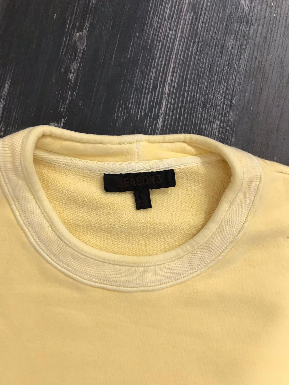 Yeezy Season 3 God Sun Oversize Ribbed Crew Sweat Size US S / EU 44-46 / 1 - 9 Thumbnail