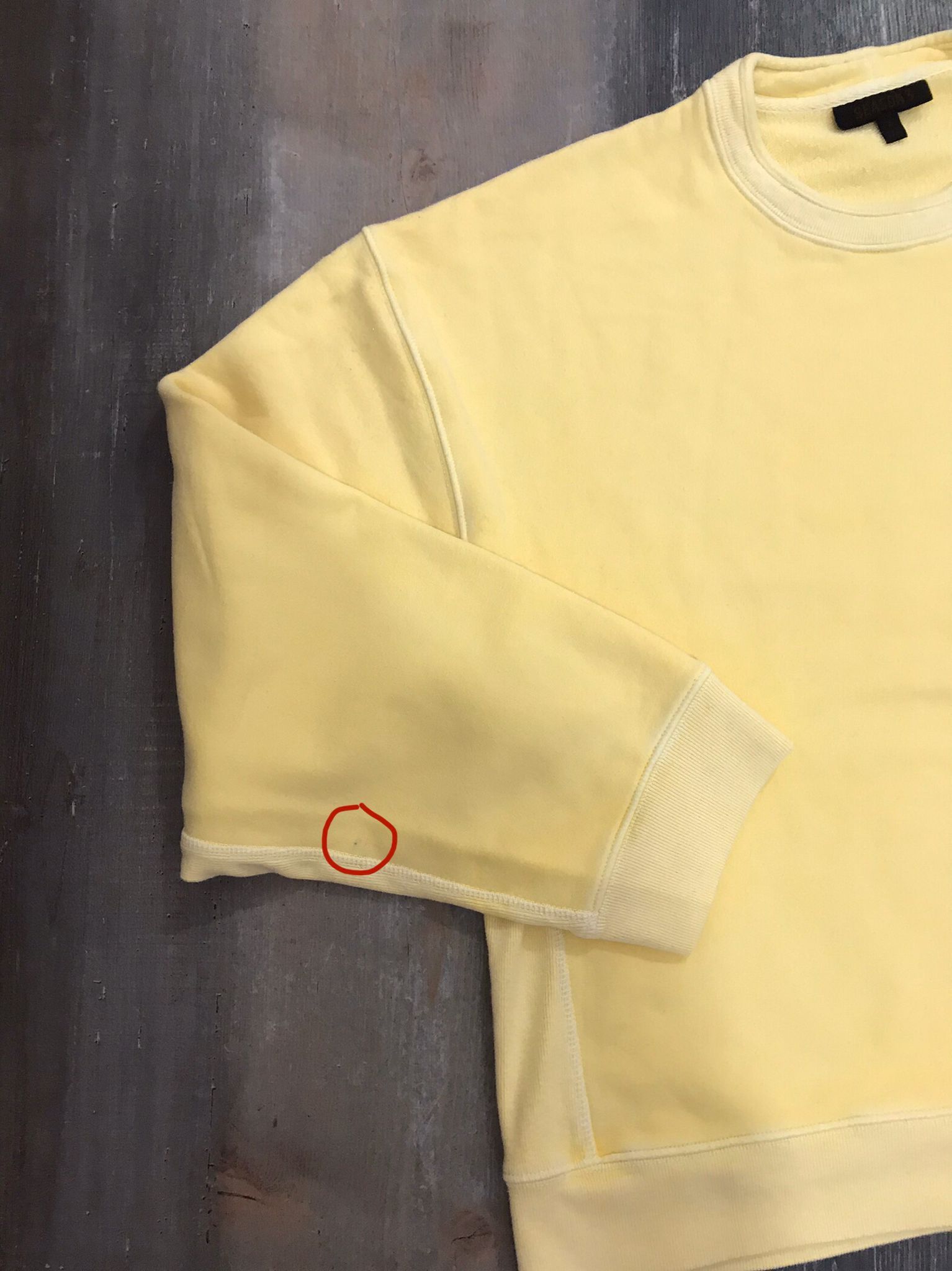 Yeezy Season 3 God Sun Oversize Ribbed Crew Sweat Size US S / EU 44-46 / 1 - 4 Thumbnail