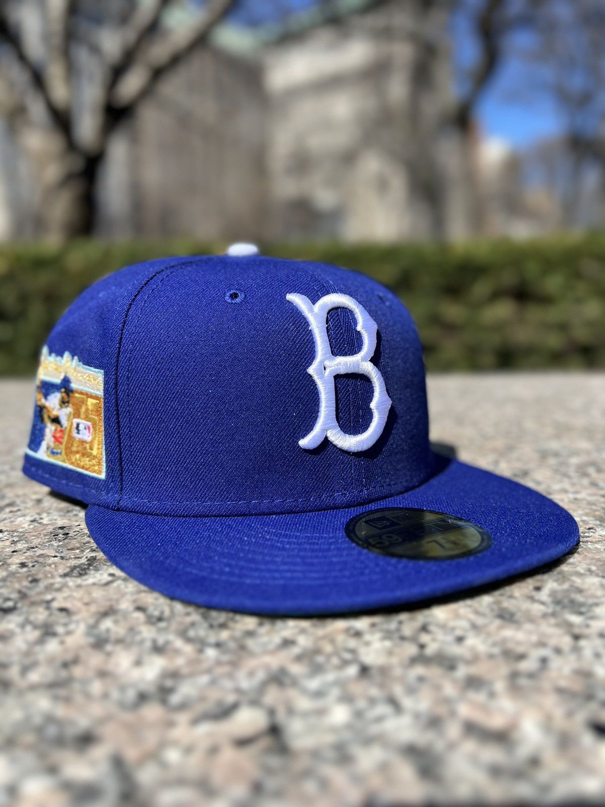 New Era LA Dodgers Jackie Robinson 75 Years Anniversary Patch Fitted