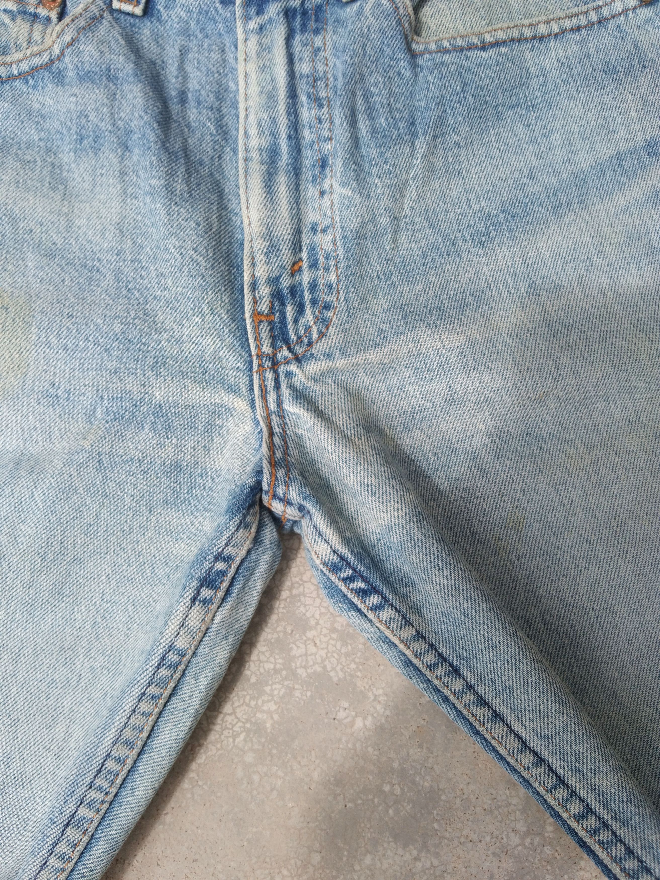 Jean × Levi's × Vintage 80s Vintage Levis Jeans 510 Made In USA Distressed Denim Size US 28 / EU 44 - 6 Thumbnail