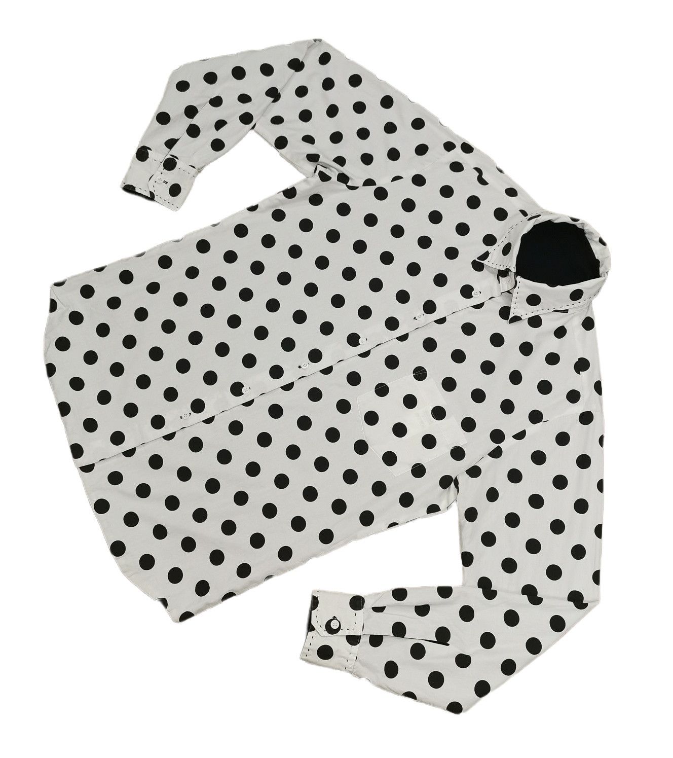 Yohji Yamamoto Yohji Yamamoto Reversible Long Sleeve Shirt Size US M / EU 48-50 / 2 - 9 Thumbnail