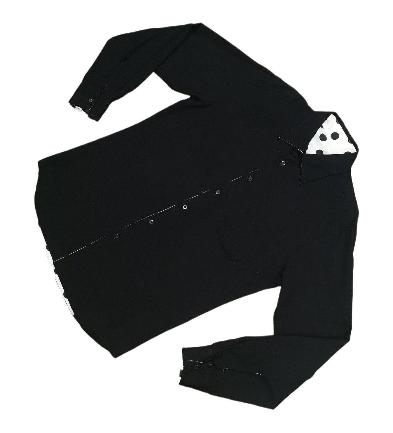 Yohji Yamamoto Yohji Yamamoto Reversible Long Sleeve Shirt Size US M / EU 48-50 / 2 - 7 Thumbnail
