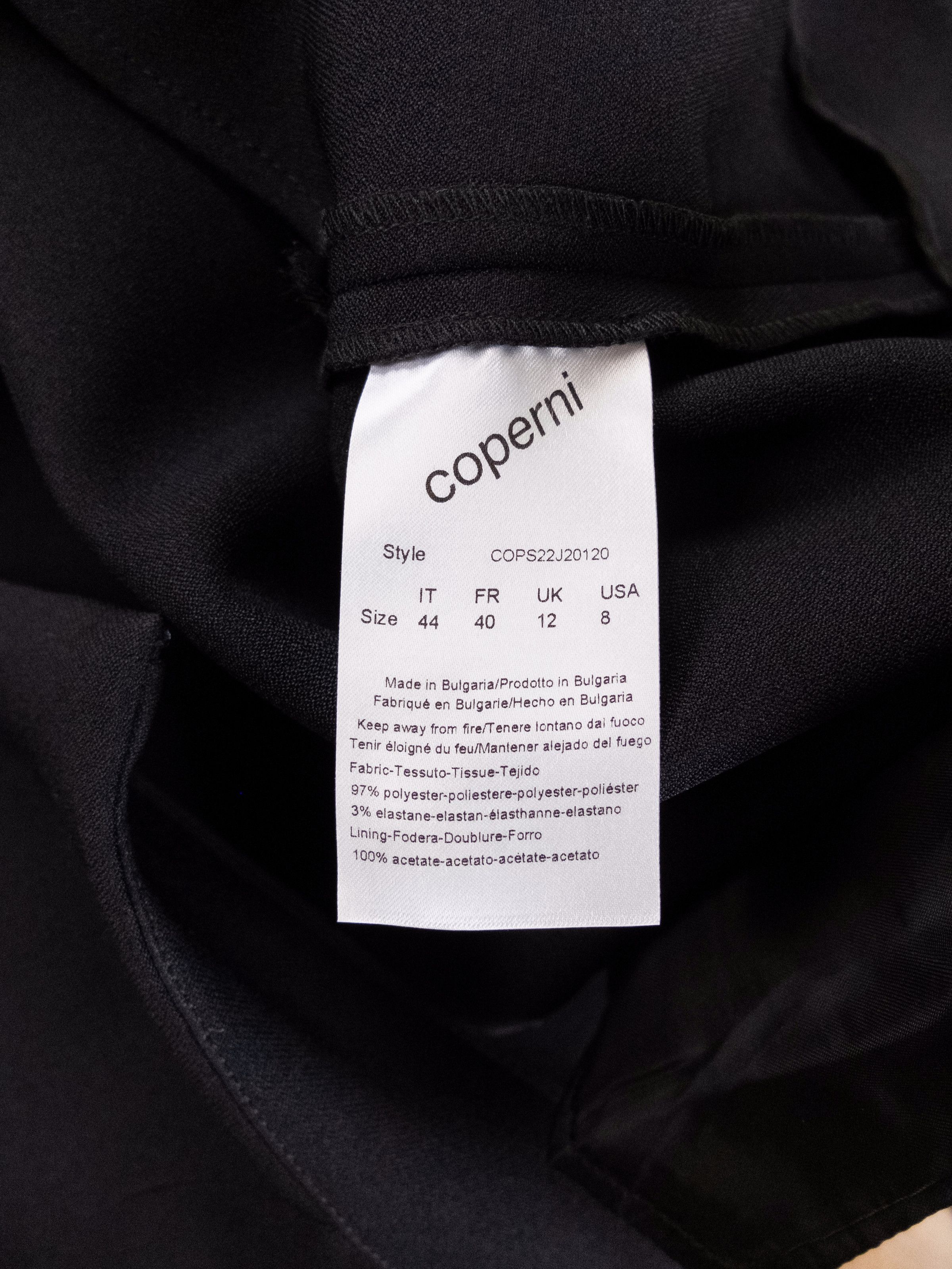 Coperni COPERNI Paris black chain link detail a-line mini skirt 40 8 Size 28" / US 6 / IT 42 - 11 Thumbnail