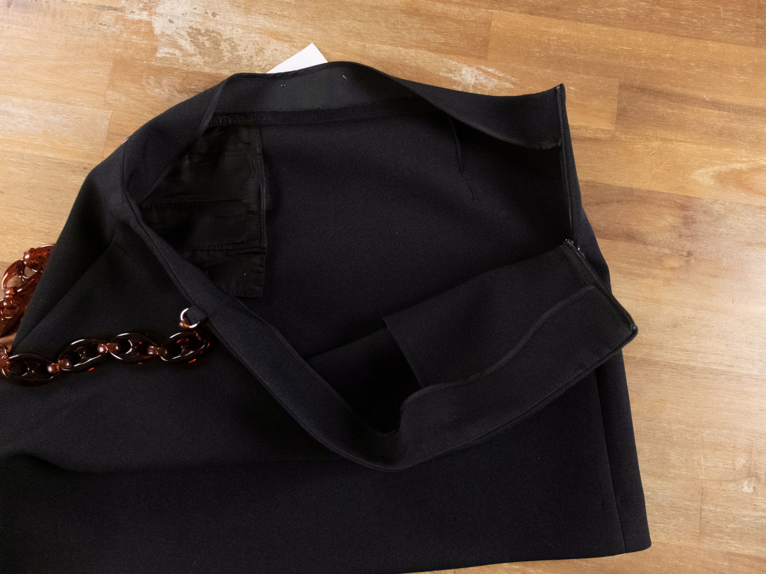 Coperni COPERNI Paris black chain link detail a-line mini skirt 40 8 Size 28" / US 6 / IT 42 - 10 Thumbnail
