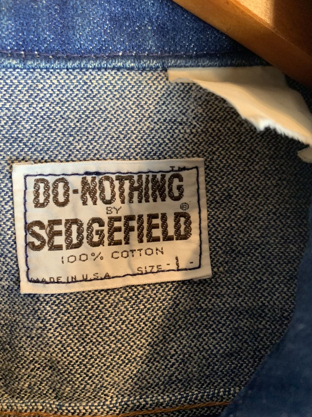 Vintage Vintage sedgefield grease movie promo denim jacket Size US L / EU 52-54 / 3 - 3 Thumbnail