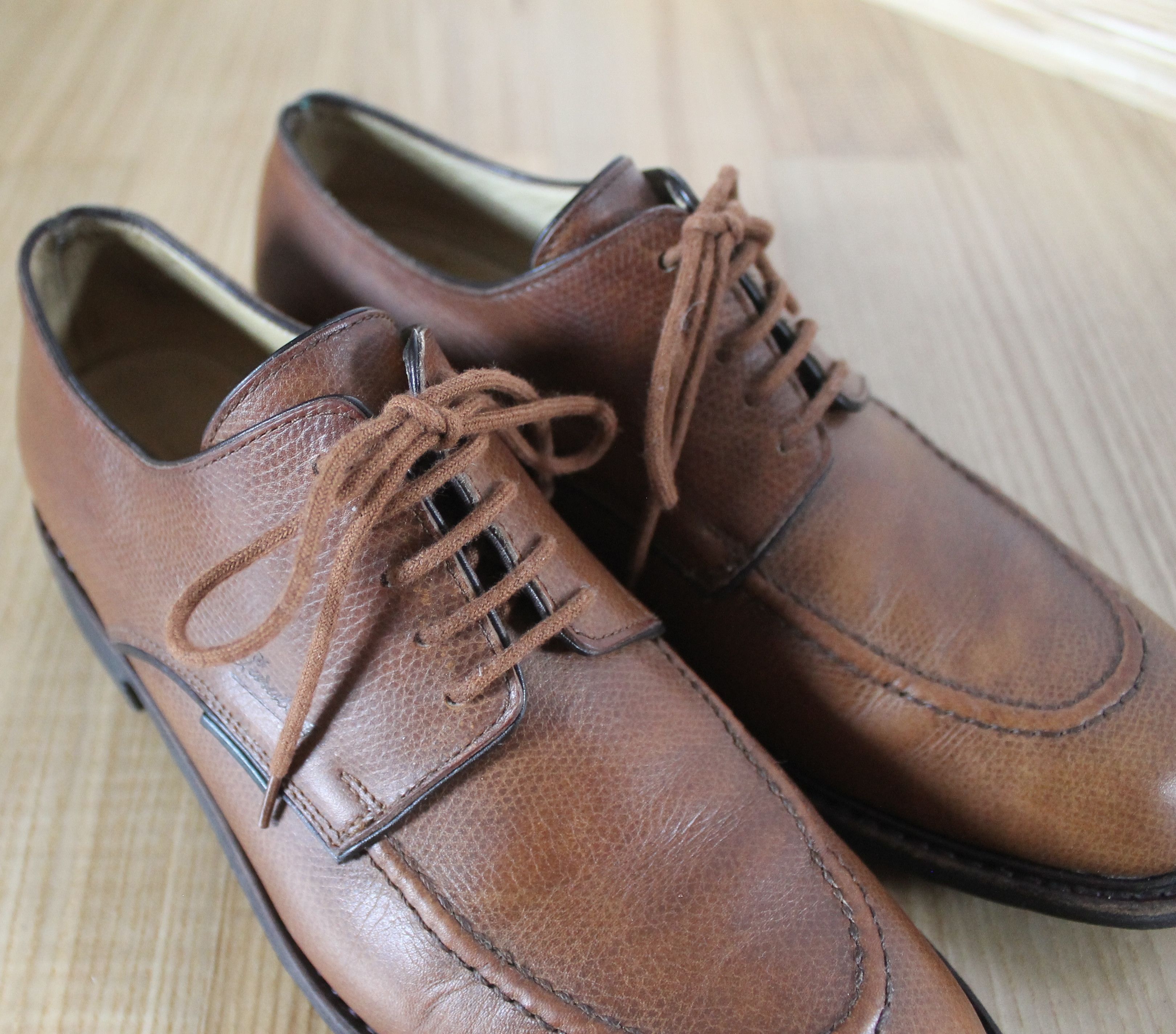 Paraboot Paraboot Brown Leather Made in France Size US 6.5 / EU 39-40 - 13 Thumbnail