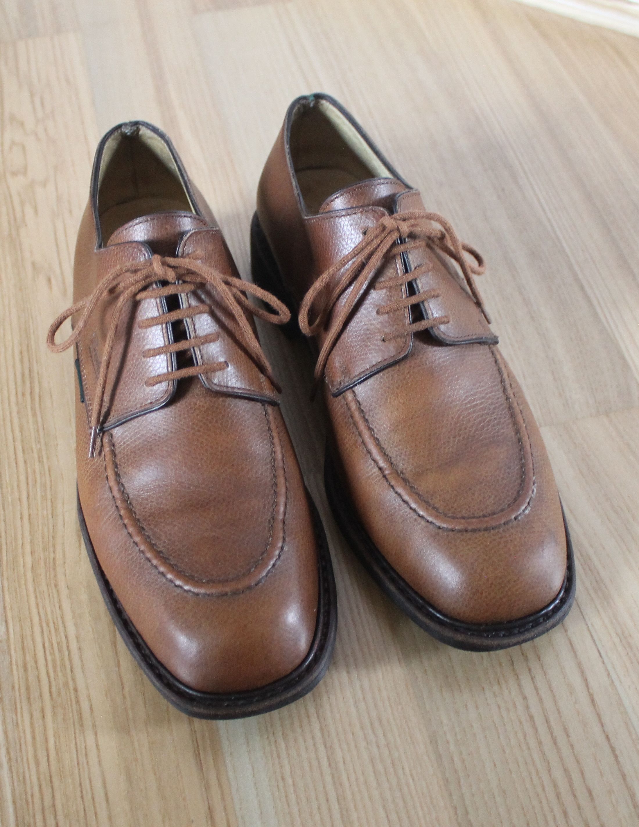 Paraboot Paraboot Brown Leather Made in France Size US 6.5 / EU 39-40 - 3 Thumbnail