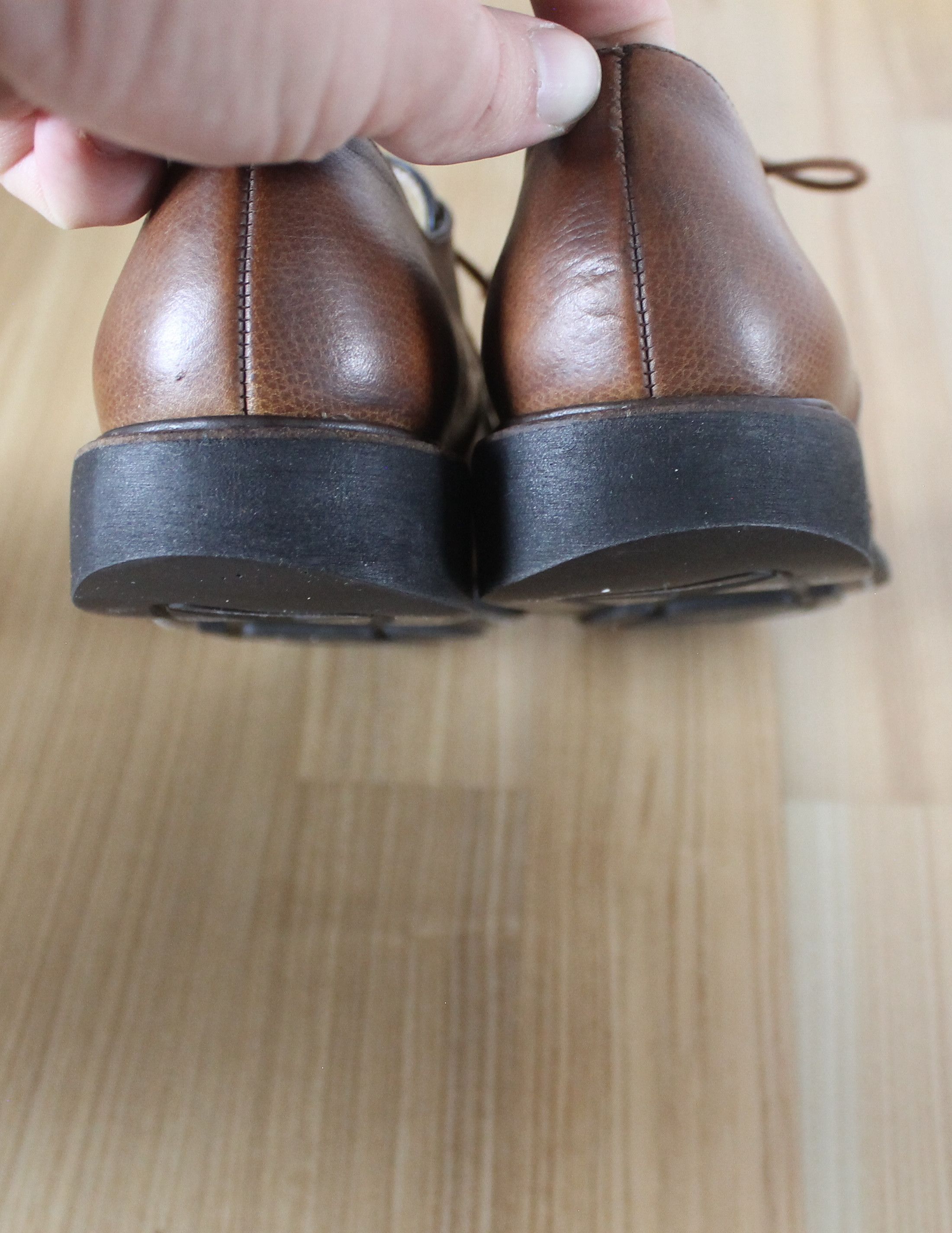 Paraboot Paraboot Brown Leather Made in France Size US 6.5 / EU 39-40 - 10 Thumbnail