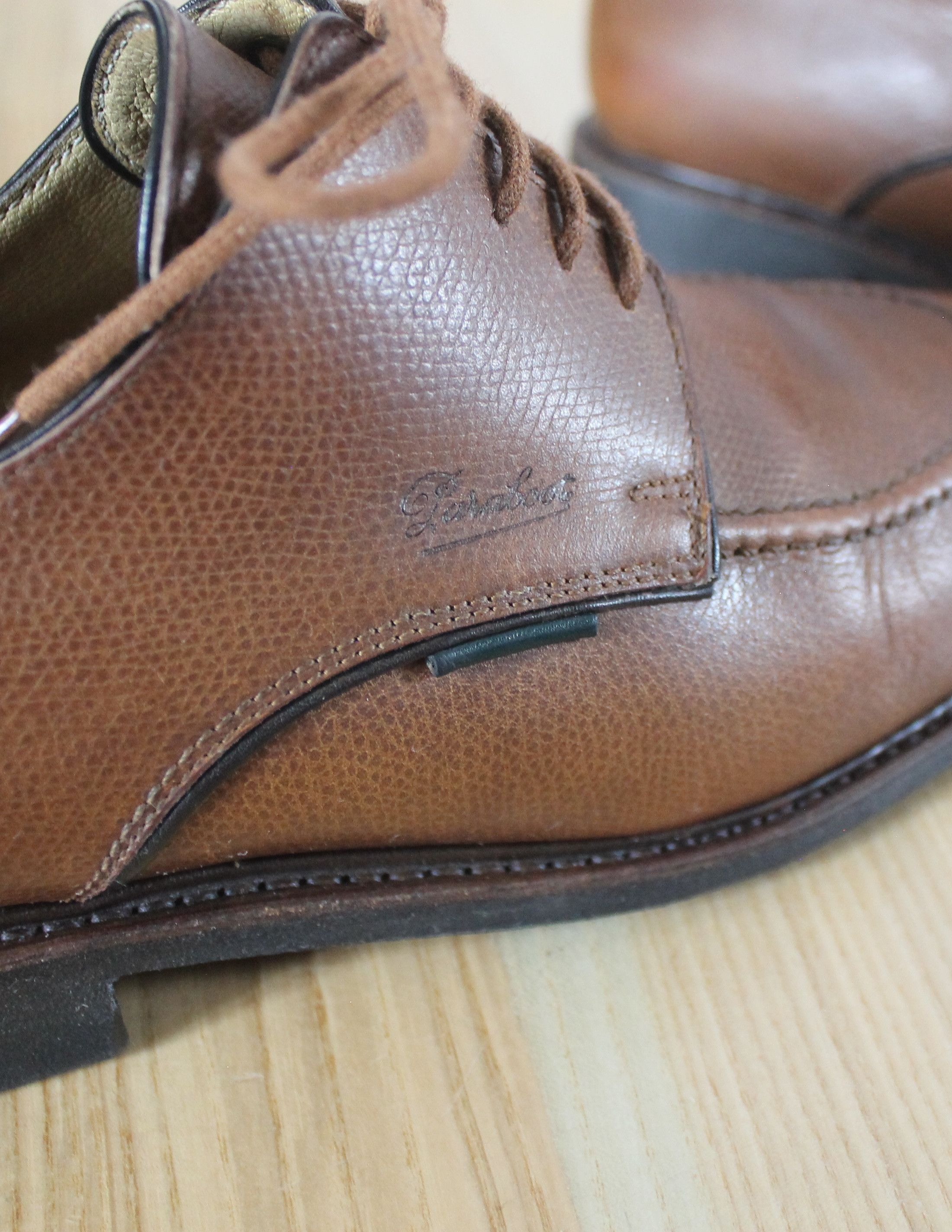Paraboot Paraboot Brown Leather Made in France Size US 6.5 / EU 39-40 - 4 Thumbnail
