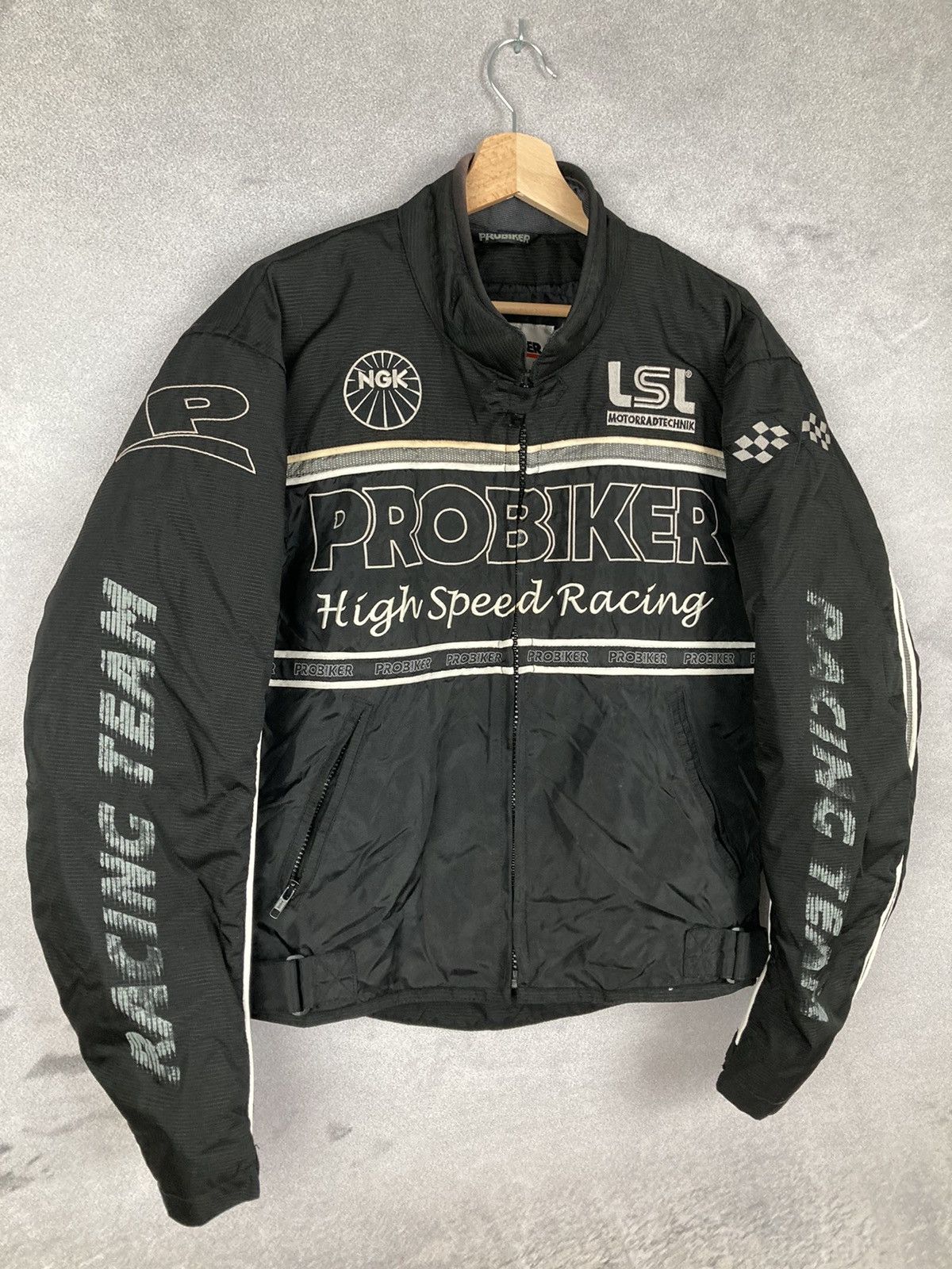 Vintage Vintage Pro Biker Racing Jacket Motorsport 90s Y2K Size US M / EU 48-50 / 2 - 6 Thumbnail
