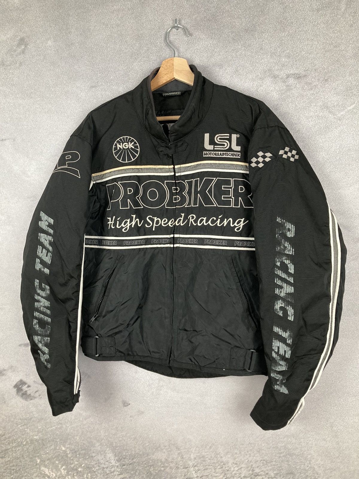 Vintage Vintage Pro Biker Racing Jacket Motorsport 90s Y2K Size US M / EU 48-50 / 2 - 4 Thumbnail