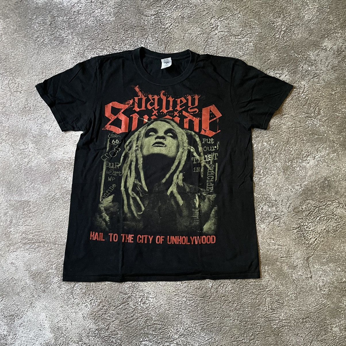 Vintage Vintage Y2K Sun Faded Graphic Band Tee Grunge Black Slim M Size US M / EU 48-50 / 2 - 3 Thumbnail