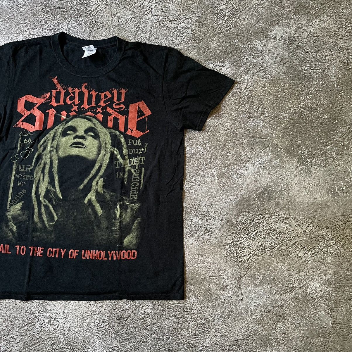 Vintage Vintage Y2K Sun Faded Graphic Band Tee Grunge Black Slim M Size US M / EU 48-50 / 2 - 4 Thumbnail