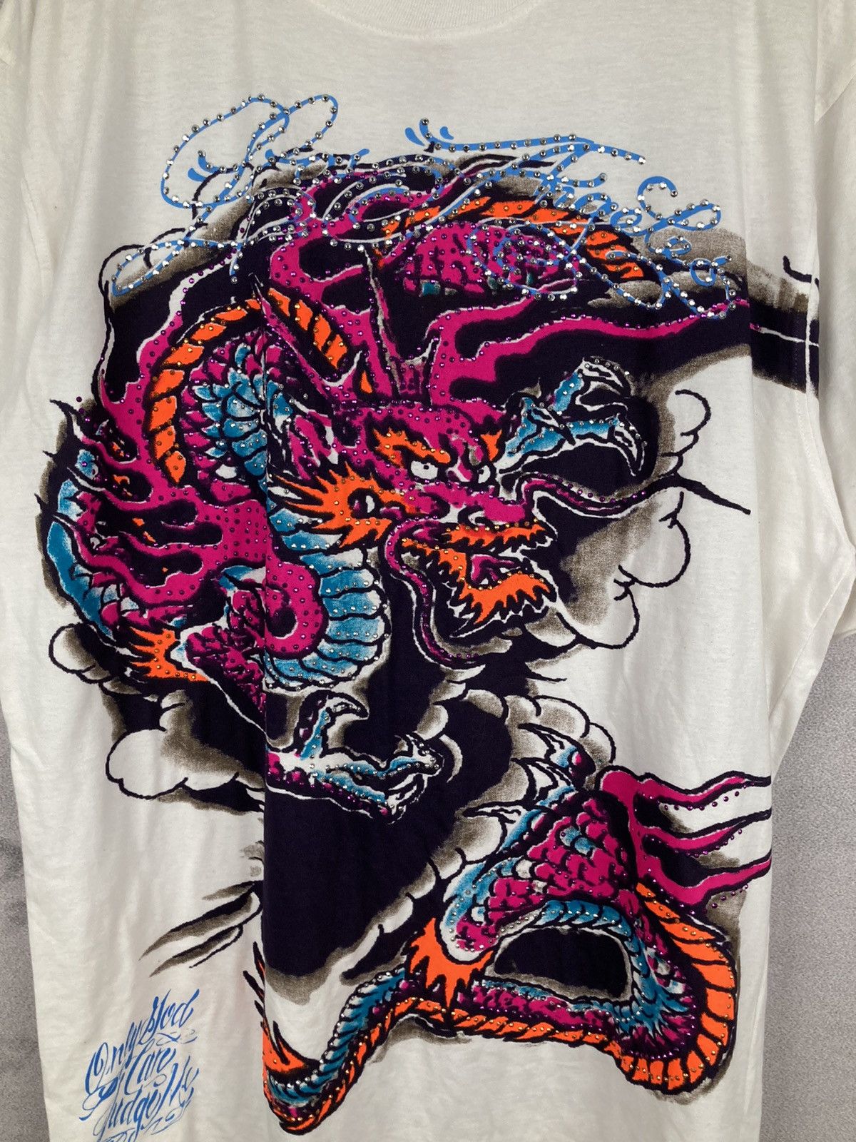 Vintage Vintage Ultramagnetic Y2K Graphic Tee Big Print Ed Hardy Size US XL / EU 56 / 4 - 5 Thumbnail