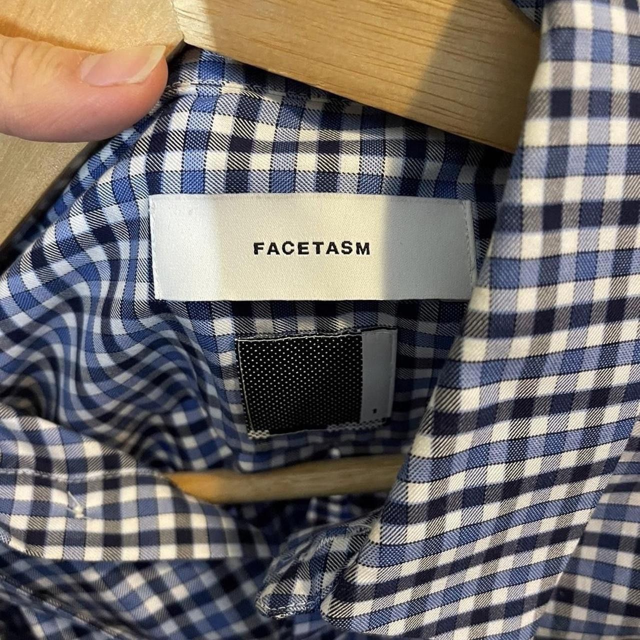 Facetasm Facetasm plaid shirt w ruffles harness Size US M / EU 48-50 / 2 - 4 Thumbnail