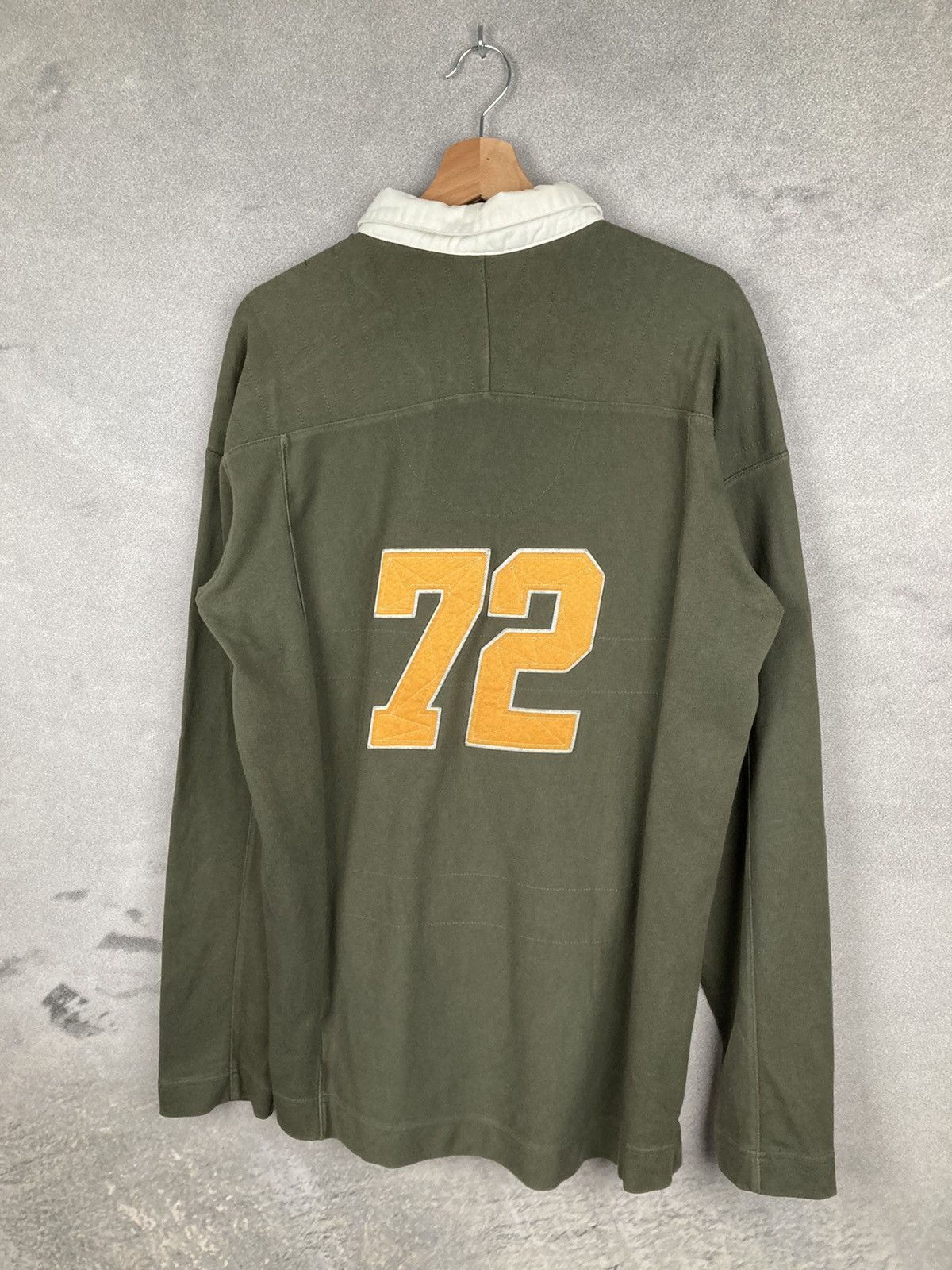 Nike Vintage Nike Longsleeve Polo Shirt Oregon Logo Number Rare Size US L / EU 52-54 / 3 - 4 Thumbnail