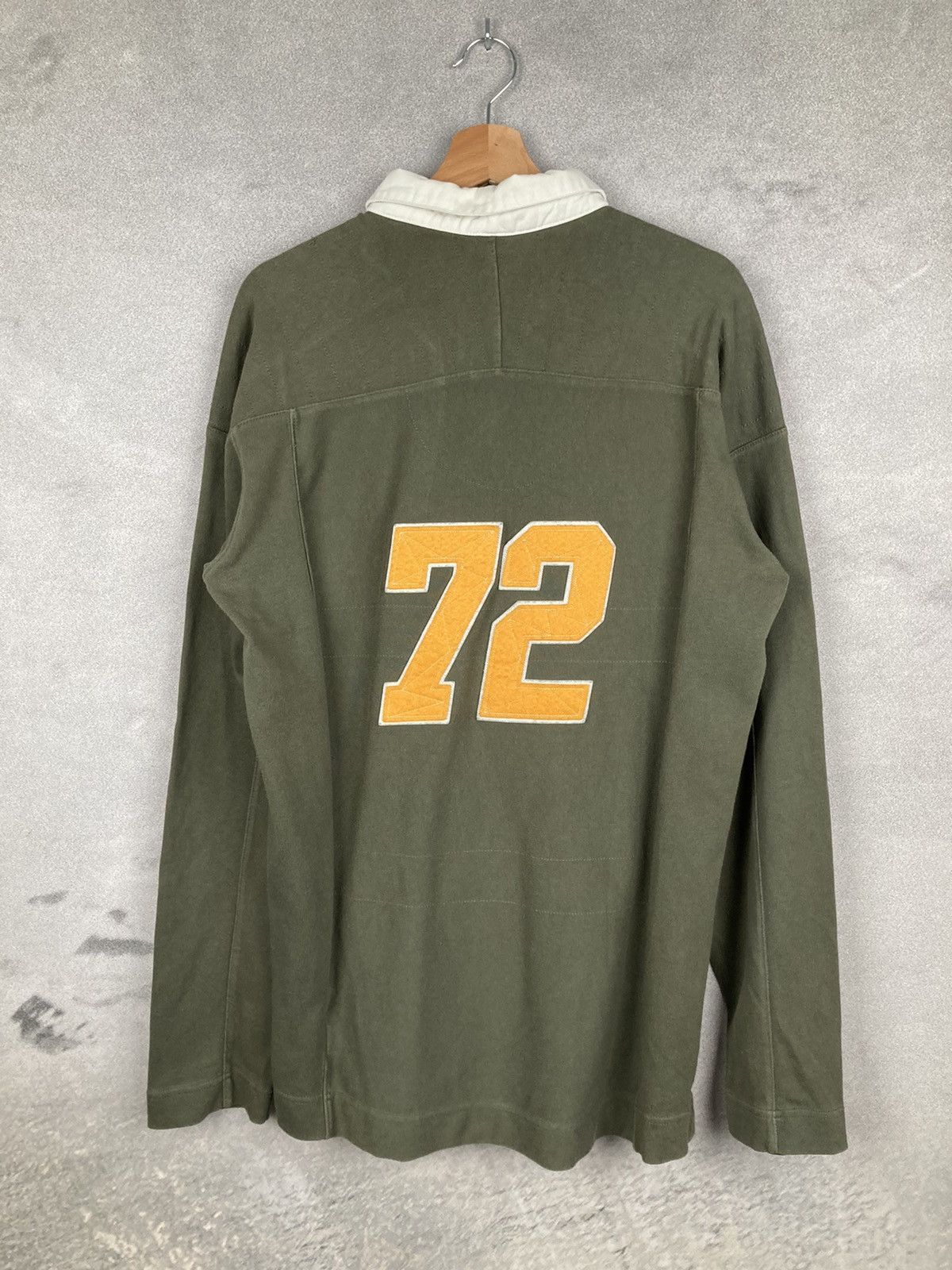 Nike Vintage Nike Longsleeve Polo Shirt Oregon Logo Number Rare Size US L / EU 52-54 / 3 - 2 Thumbnail