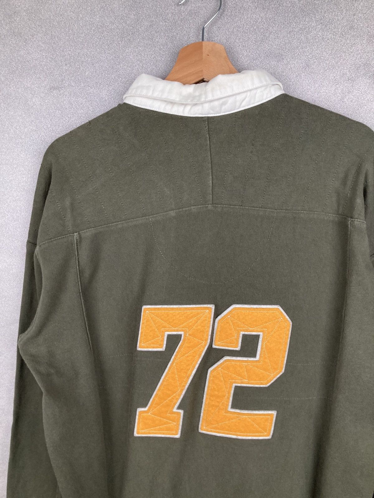 Nike Vintage Nike Longsleeve Polo Shirt Oregon Logo Number Rare Size US L / EU 52-54 / 3 - 6 Thumbnail