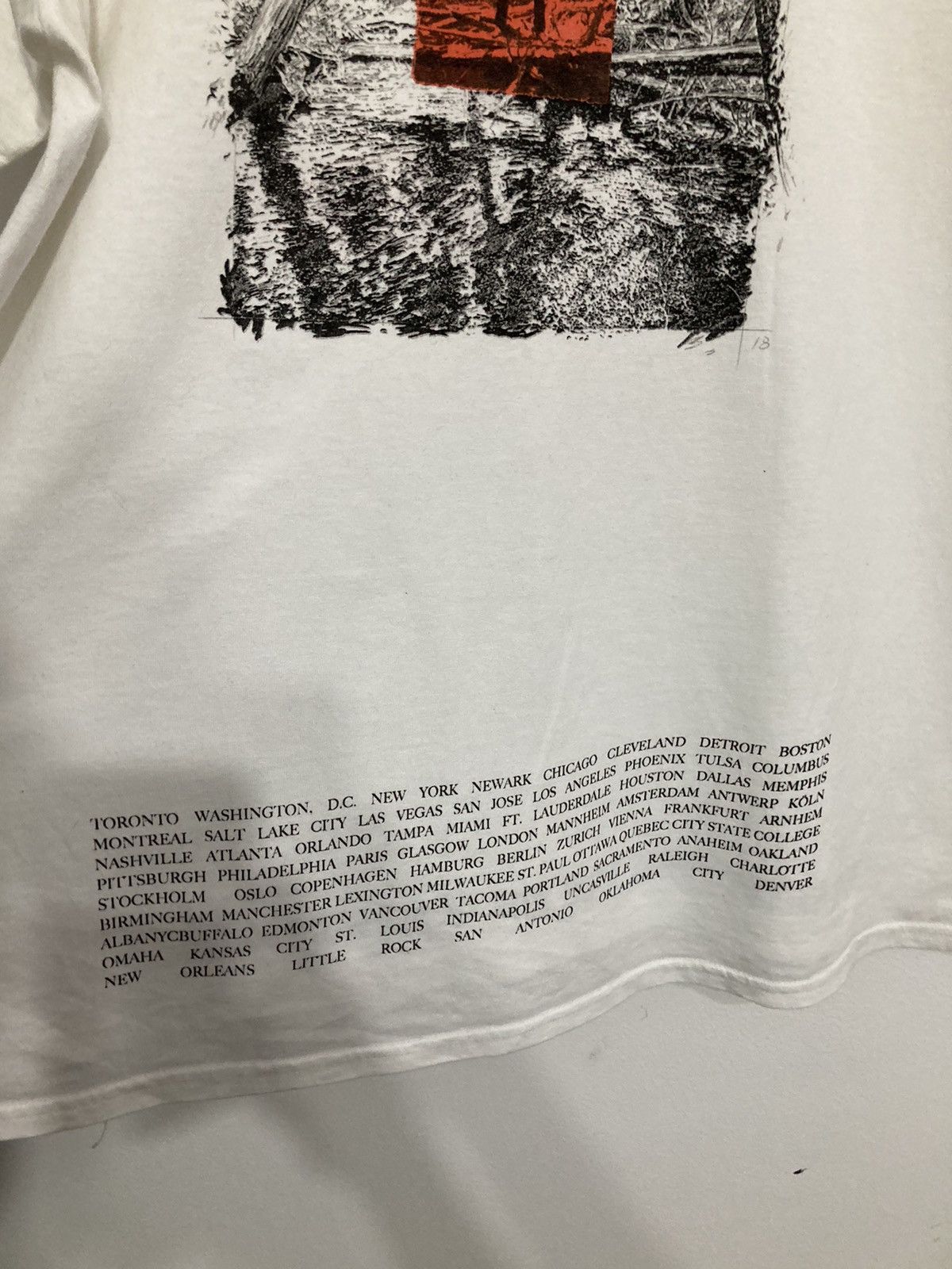 Band Tees × Heron Preston Justin Timberlake Heron Preston tour band tee Size US XL / EU 56 / 4 - 6 Thumbnail
