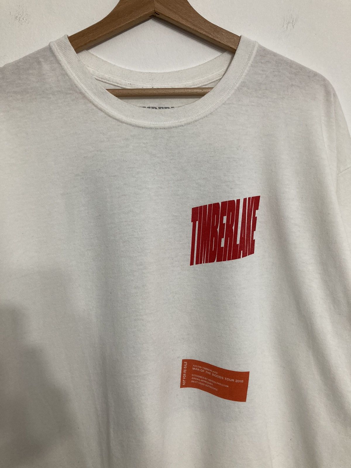 Band Tees × Heron Preston Justin Timberlake Heron Preston tour band tee Size US XL / EU 56 / 4 - 5 Thumbnail