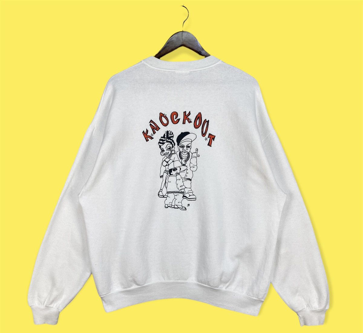 Rap Tees Vintage Sicks Knockout Sweatshirt Size US XL / EU 56 / 4 - 1 Thumbnail