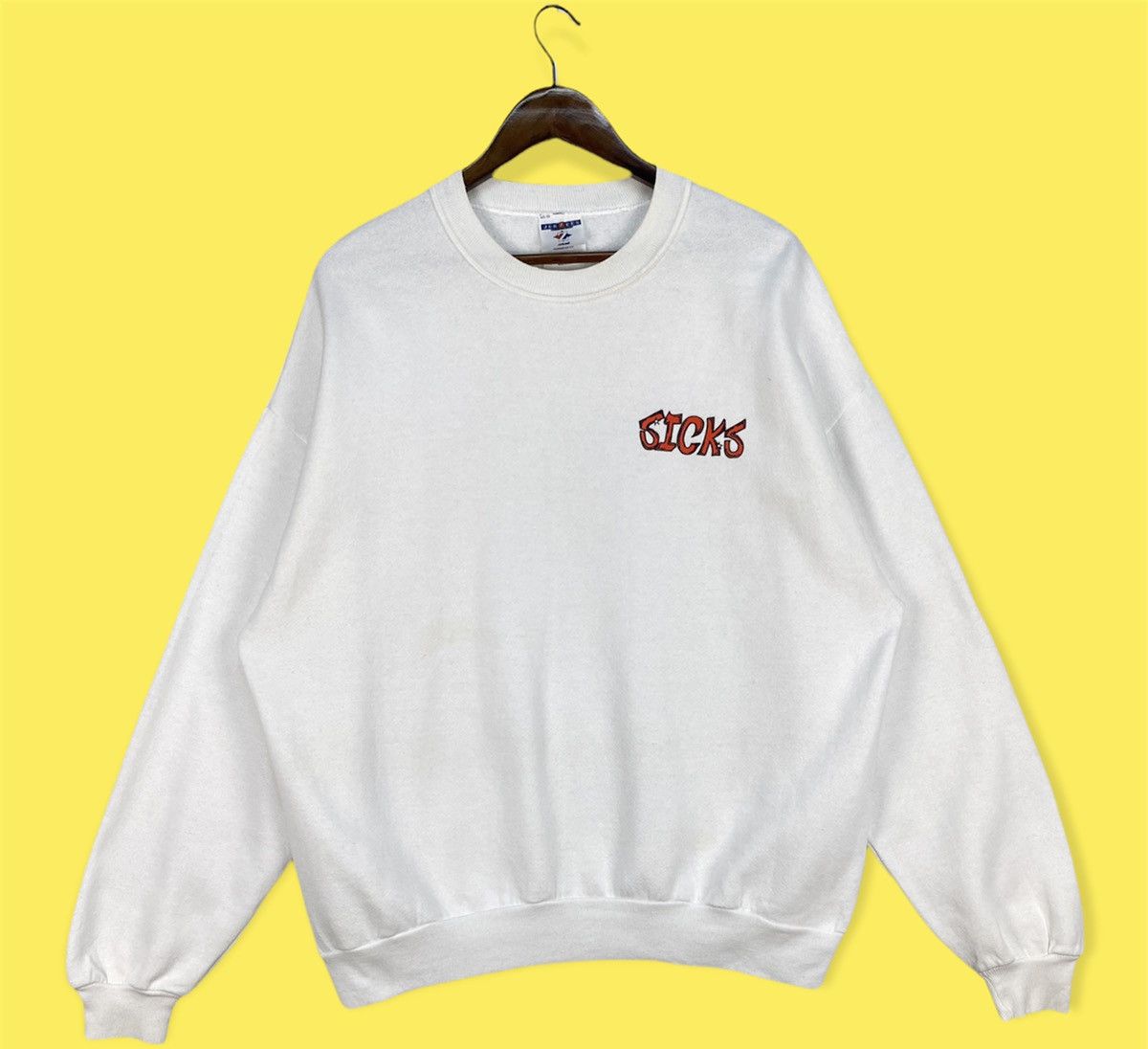 Rap Tees Vintage Sicks Knockout Sweatshirt Size US XL / EU 56 / 4 - 2 Thumbnail