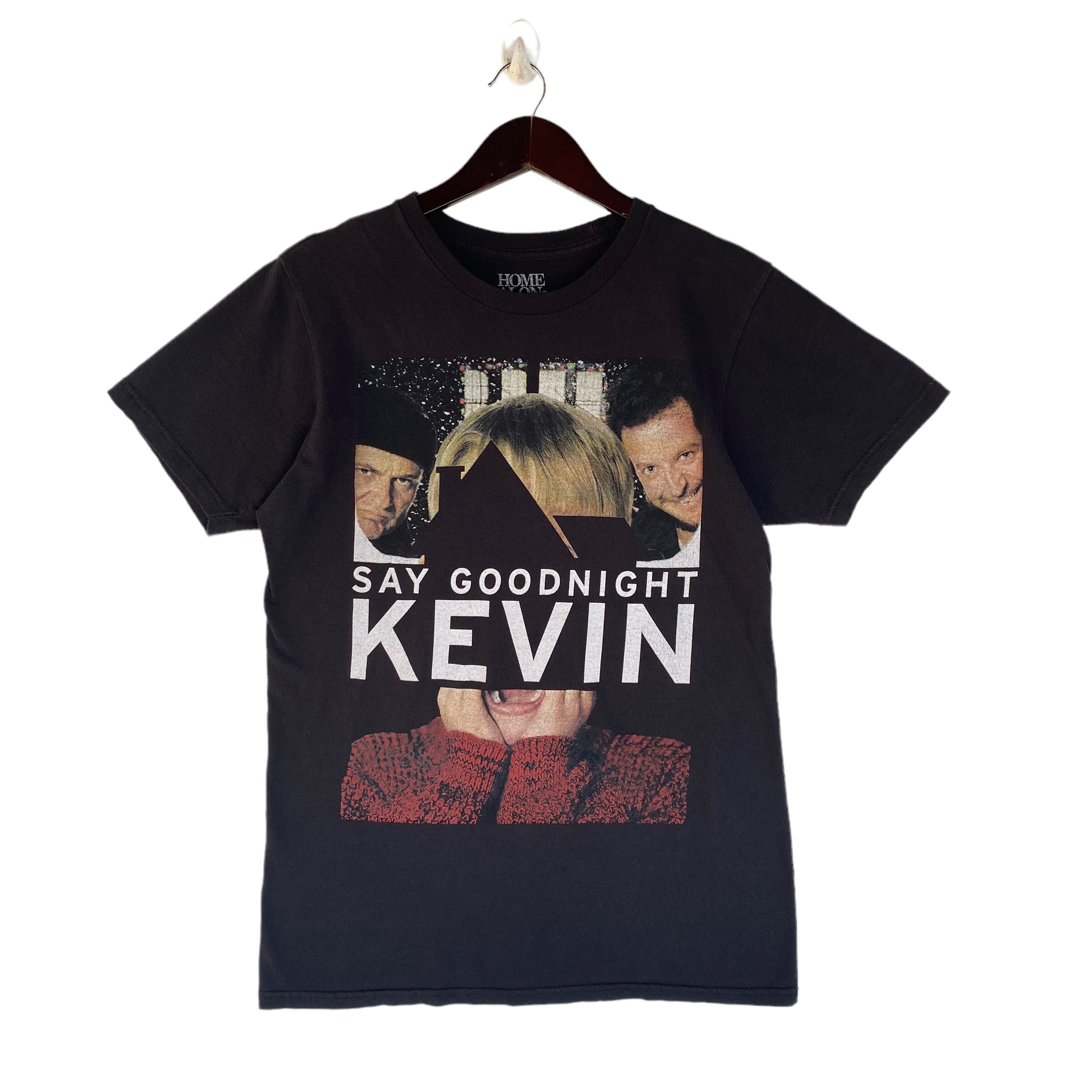 Vintage HOME ALONE family comedy film say goodnight Kevin tee shirt Size US M / EU 48-50 / 2 - 1 Thumbnail