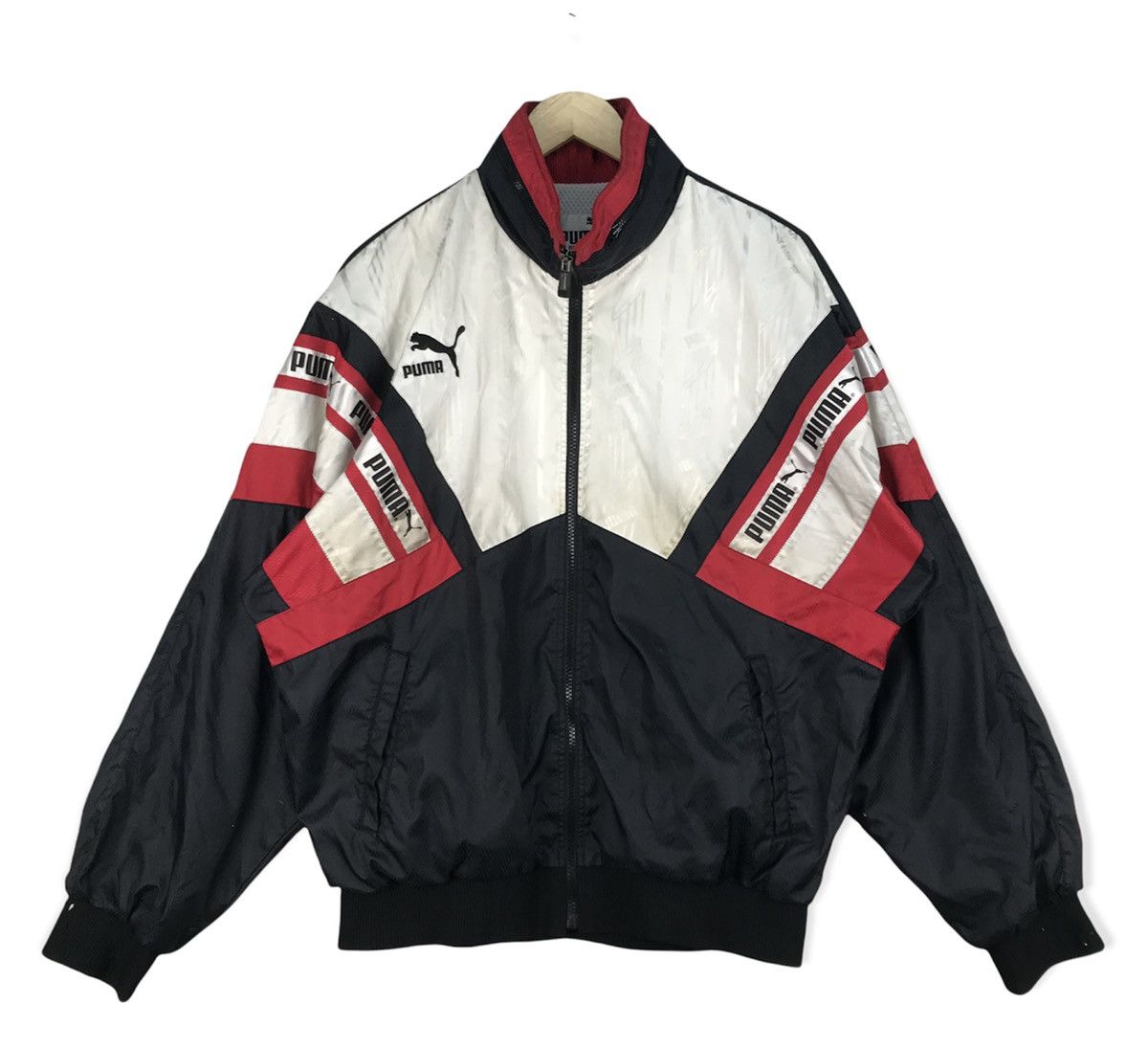 Vintage 90s Puma Retro windbreaker Jacket