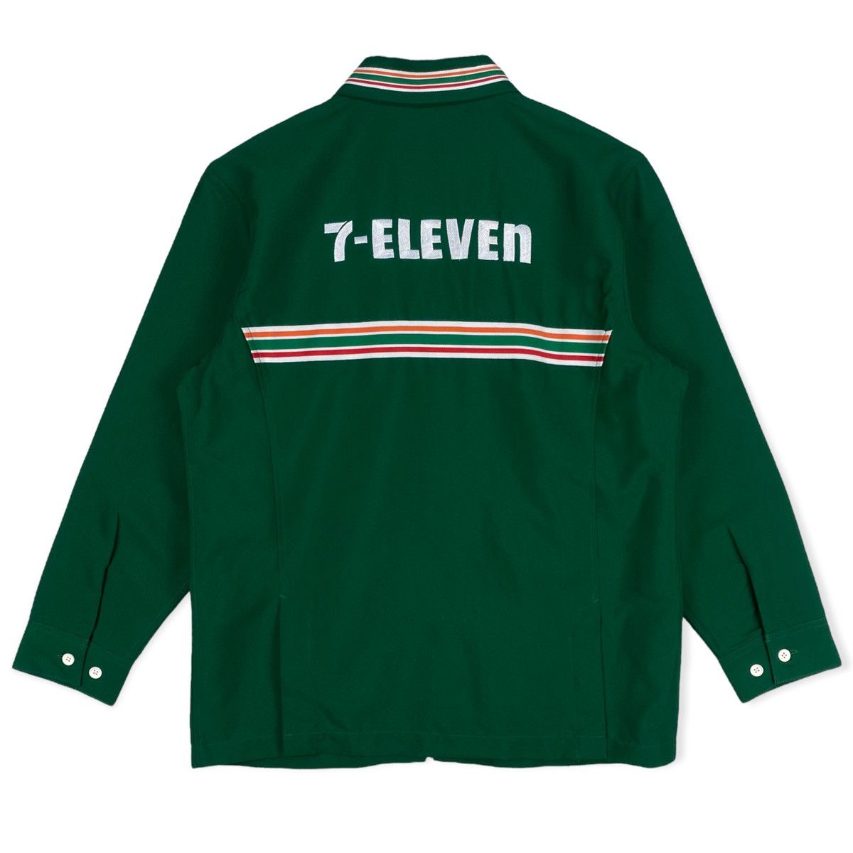11.11 / eleven eleven Vintage 7 Eleven Workers Shirt Size US M / EU 48-50 / 2 - 3 Thumbnail