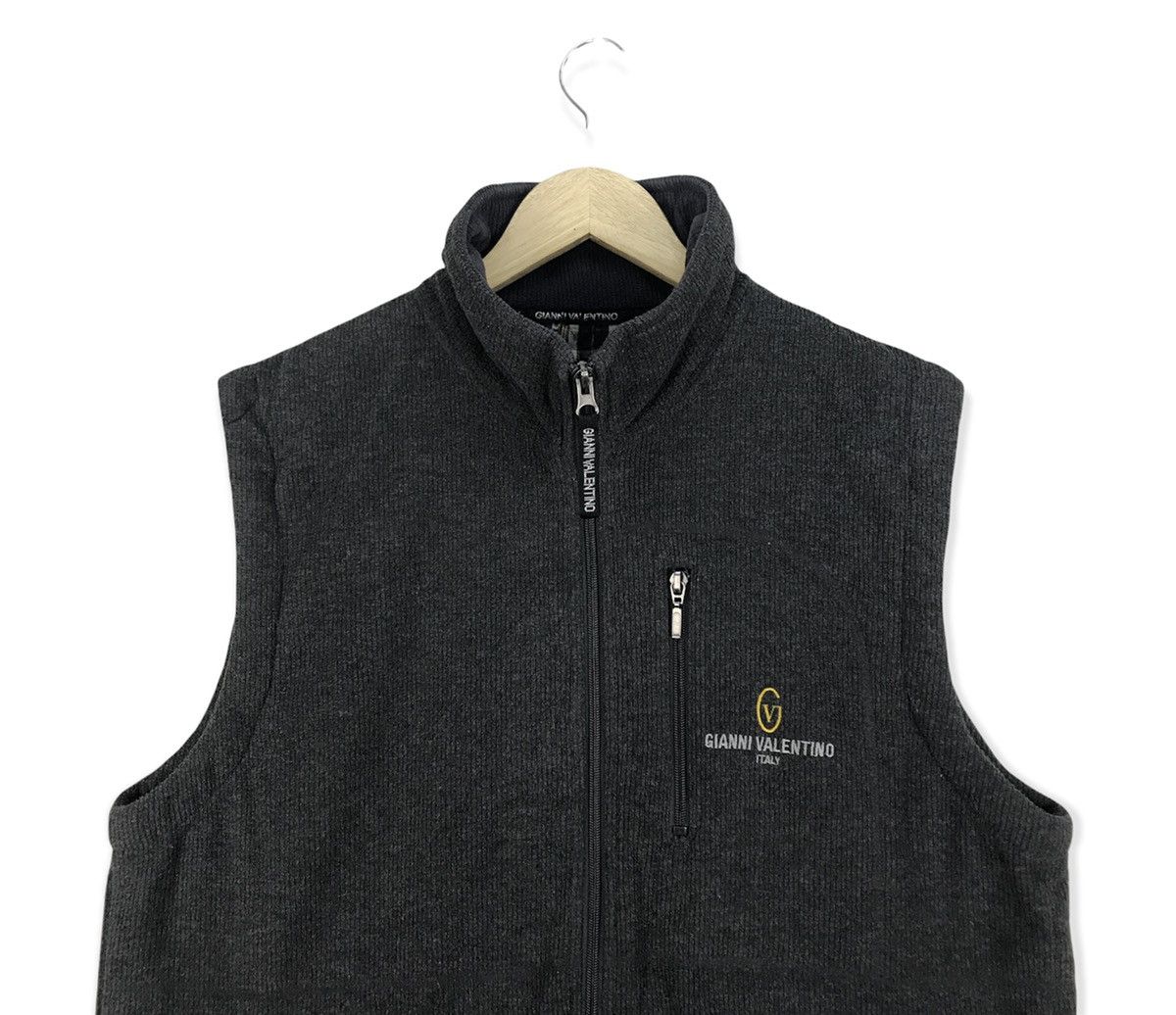 Gianni Valentino Vintage Gianni Valentino Italy Fleece Vest Size US L / EU 52-54 / 3 - 2 Thumbnail