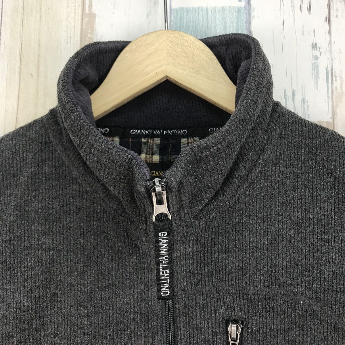 Gianni Valentino Vintage Gianni Valentino Italy Fleece Vest Size US L / EU 52-54 / 3 - 5 Thumbnail