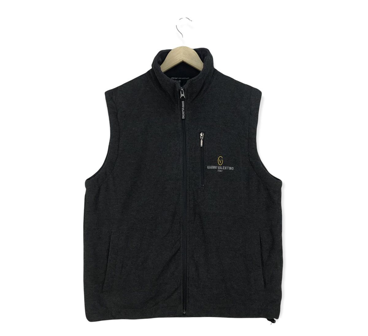 Gianni Valentino Vintage Gianni Valentino Italy Fleece Vest Size US L / EU 52-54 / 3 - 1 Thumbnail