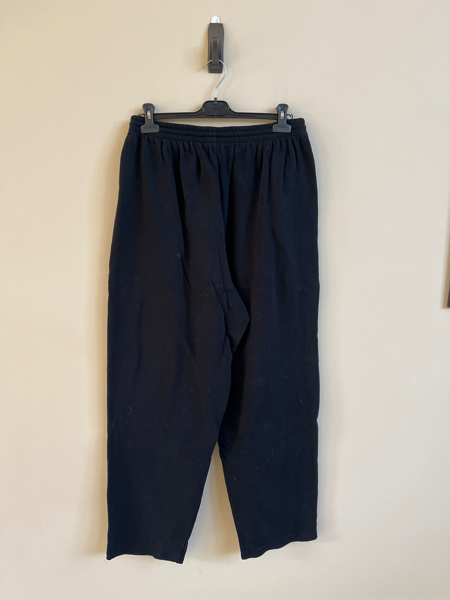 Balenciaga Nasa Logo Sweat Pants in Black Size US 30 / EU 46 - 9 Thumbnail
