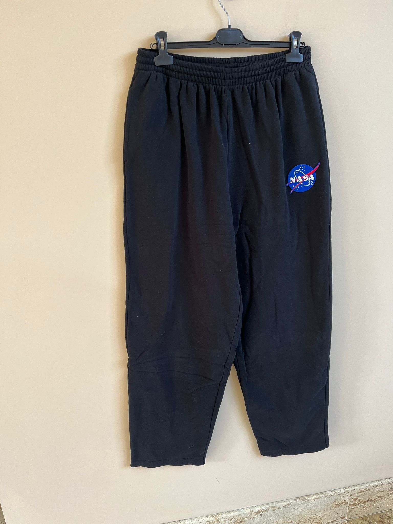 Balenciaga Nasa Logo Sweat Pants in Black Size US 30 / EU 46 - 10 Thumbnail
