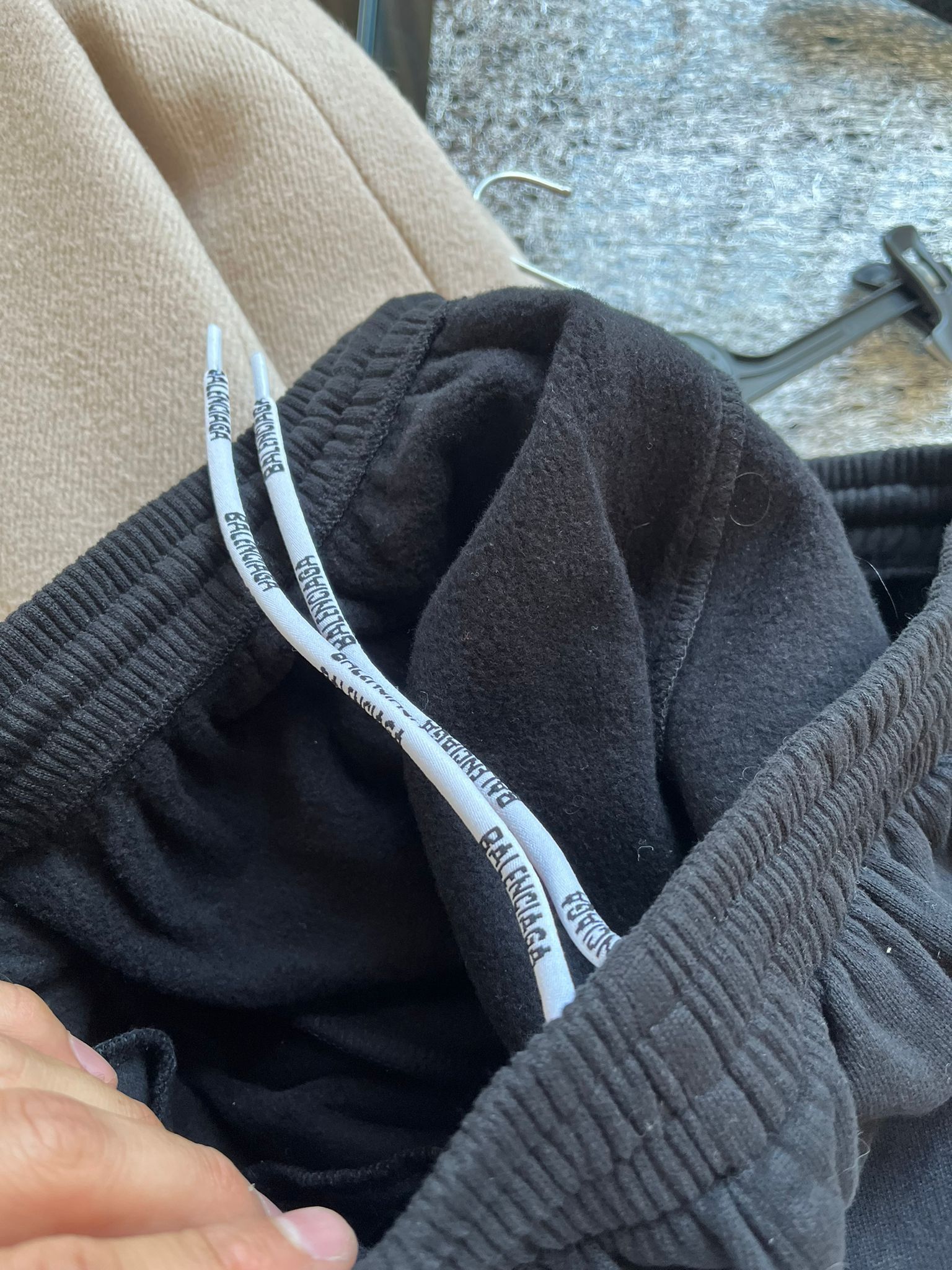 Balenciaga Nasa Logo Sweat Pants in Black Size US 30 / EU 46 - 14 Thumbnail