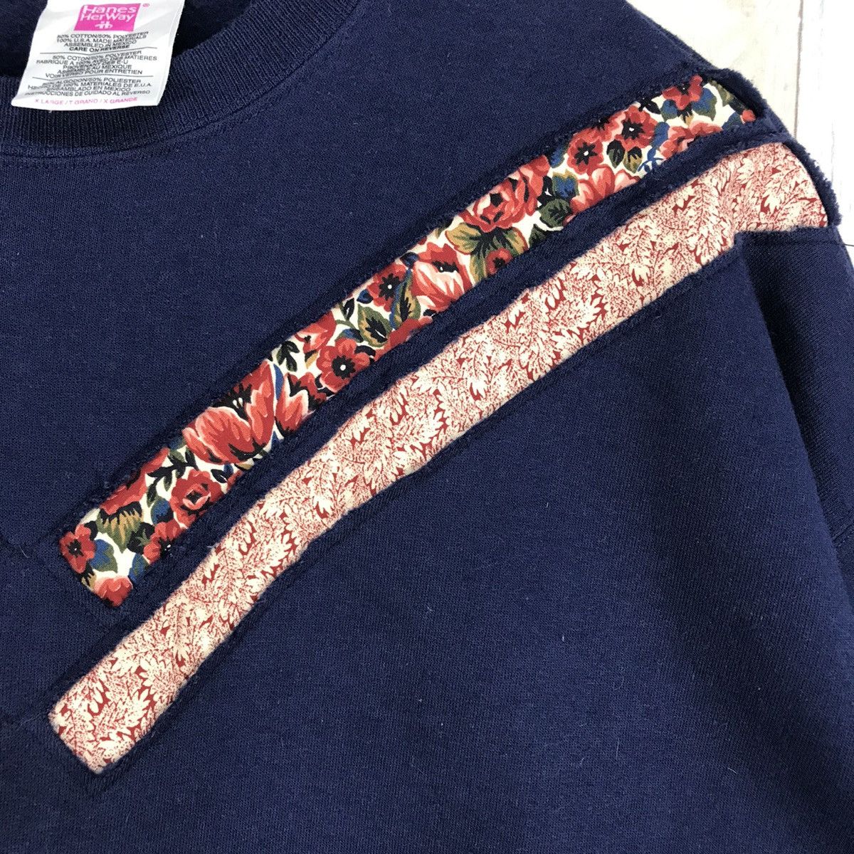 Vintage Vintage Patchwork Sweatshirt Inspired Kapital Size US XL / EU 56 / 4 - 4 Thumbnail