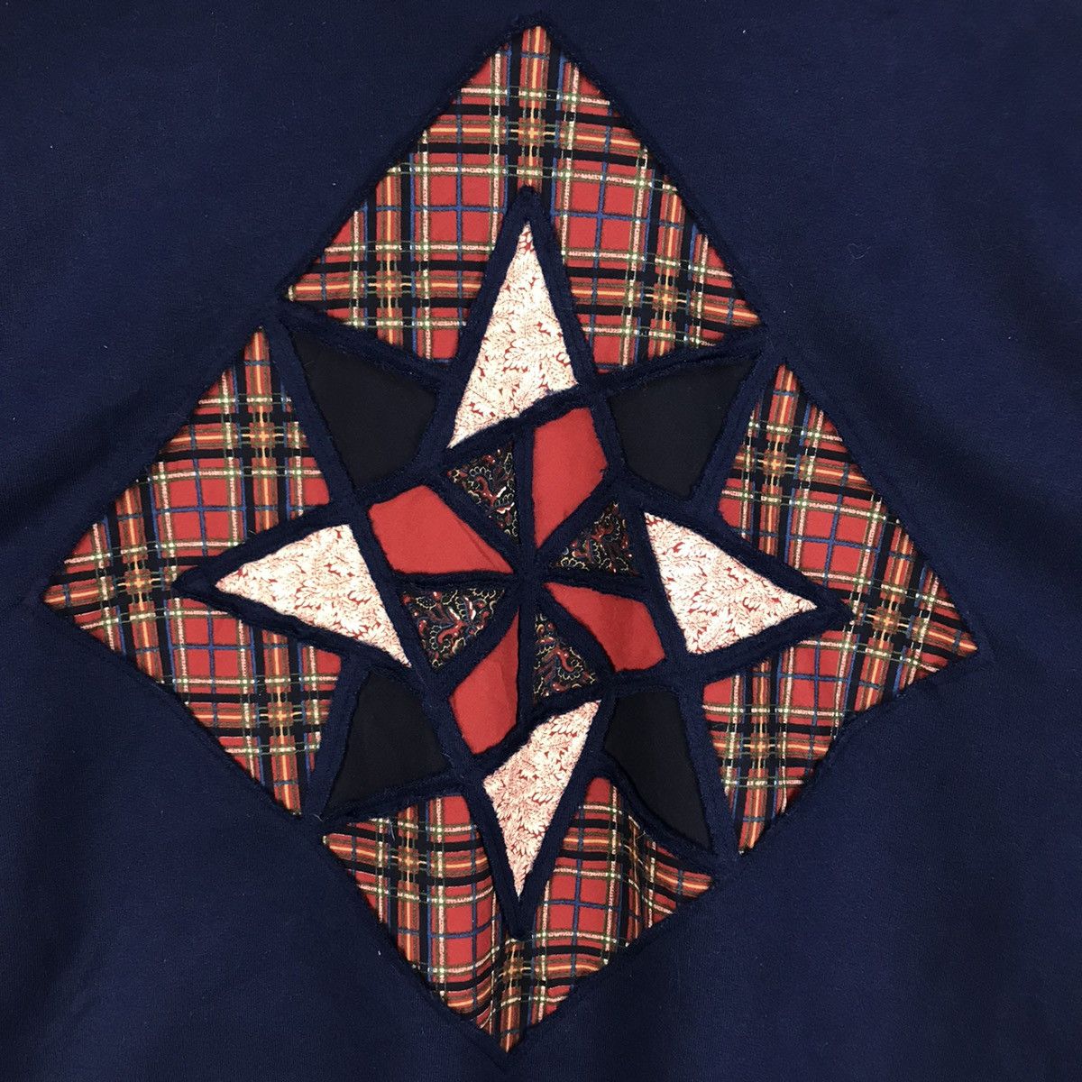 Vintage Vintage Patchwork Sweatshirt Inspired Kapital Size US XL / EU 56 / 4 - 5 Thumbnail