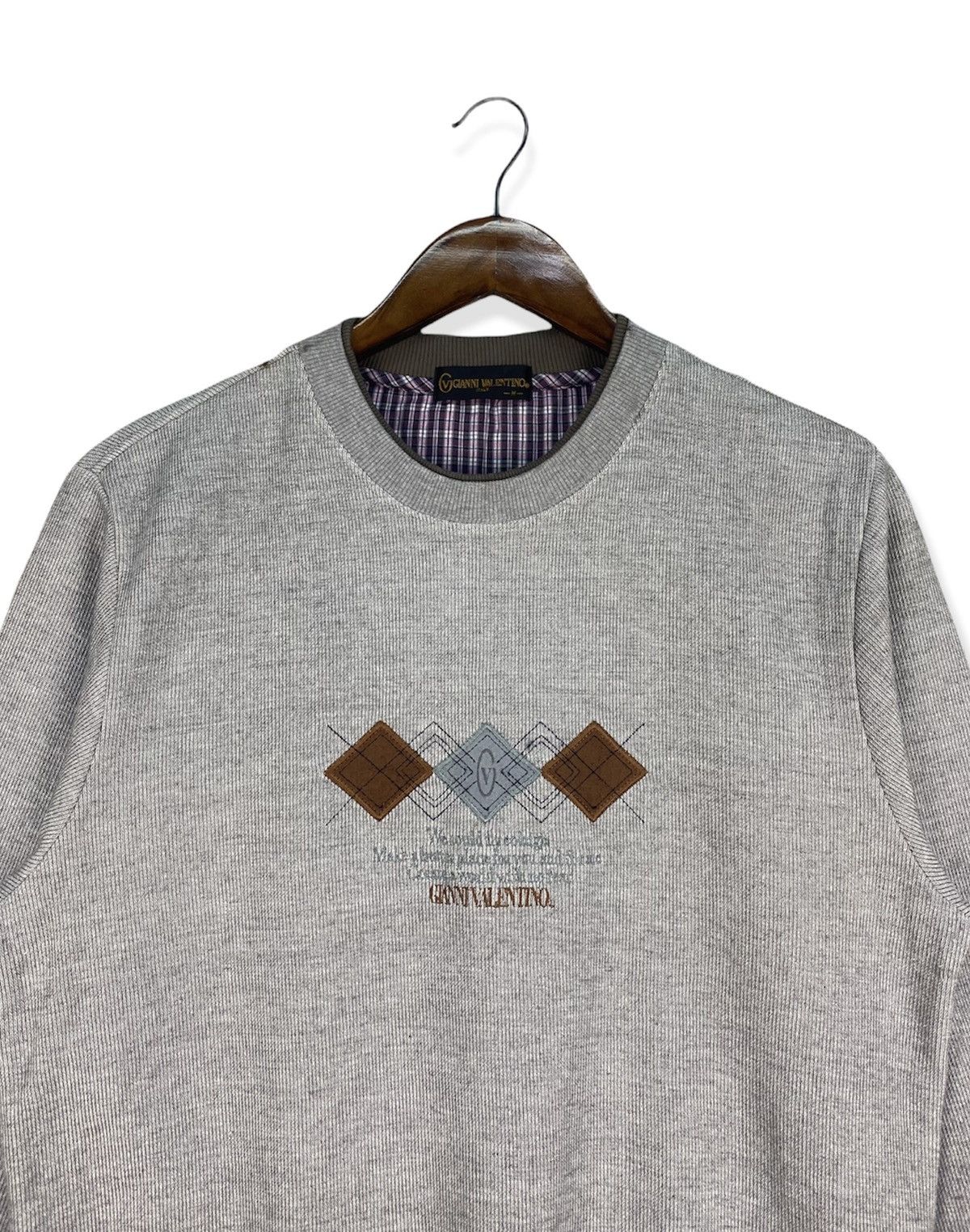 Gianni Valentino Vintage Gianni Valentino Sweatshirt Size US M / EU 48-50 / 2 - 2 Thumbnail