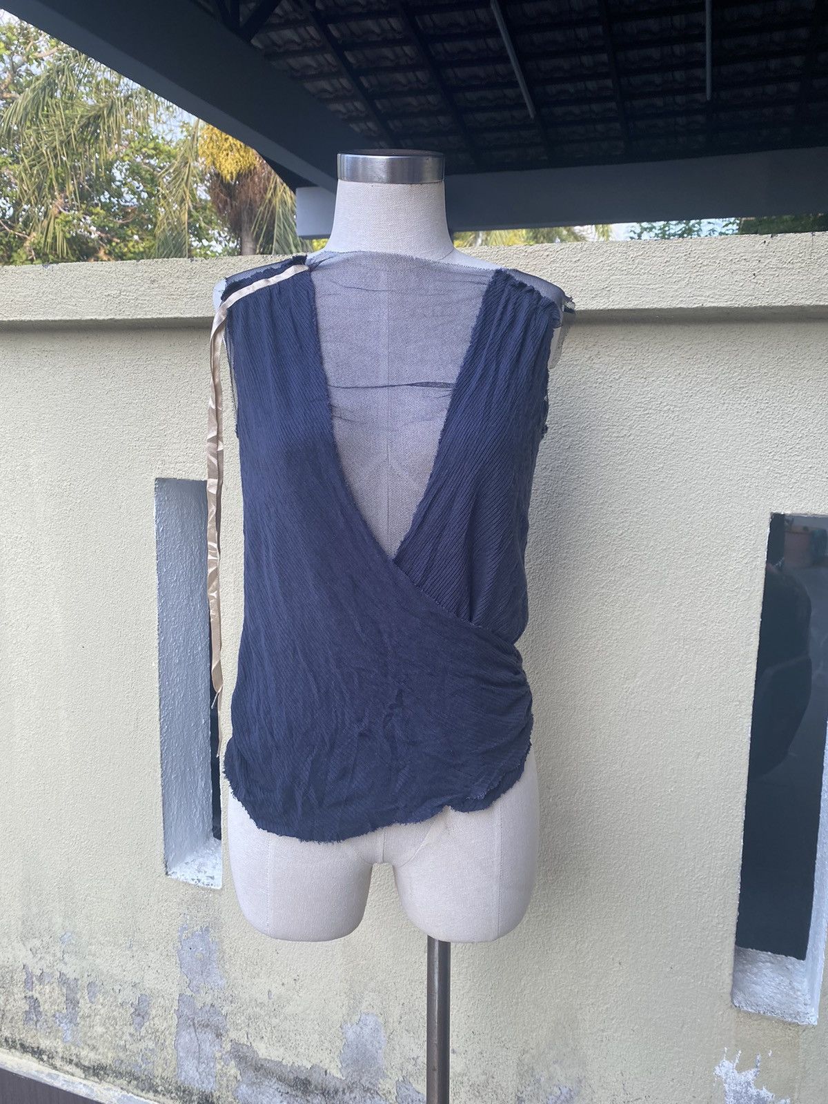 Rick Owens vintage blouse open chest Size XS / US 0-2 / IT 36-38 - 1 Thumbnail
