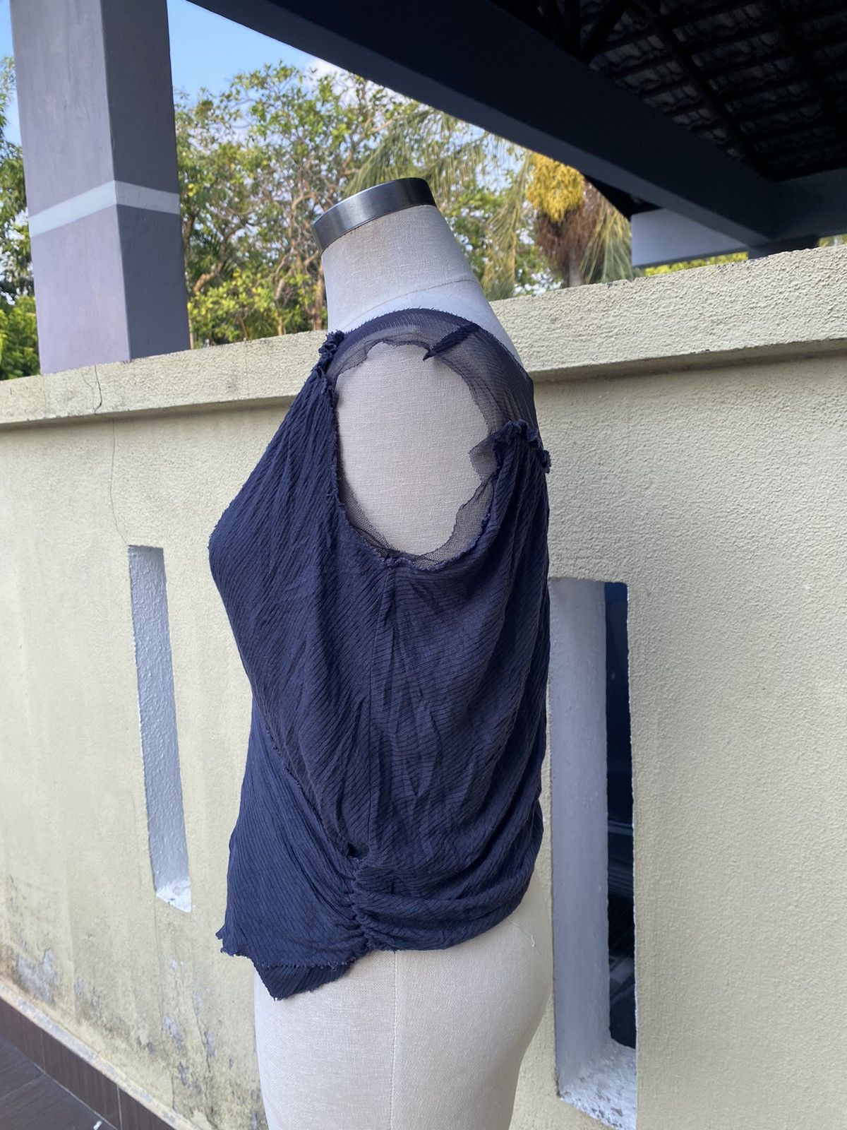 Rick Owens vintage blouse open chest Size XS / US 0-2 / IT 36-38 - 4 Thumbnail