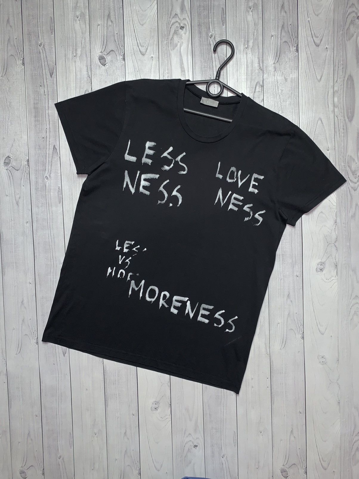 Dior tee logo Less Love Ness size XL