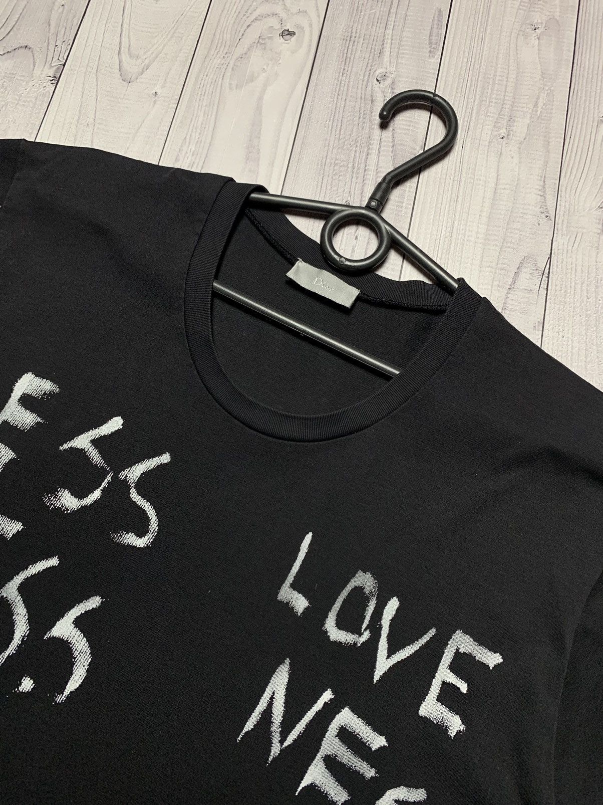 Dior × Luxury × Vintage Dior tee logo Less Love Ness size XL | Grailed