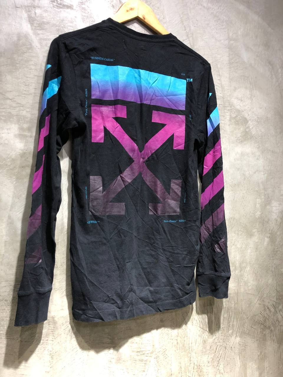 Off-White Off-White Gradient Arrows Long sleeves shirt Size US S / EU 44-46 / 1 - 3 Thumbnail
