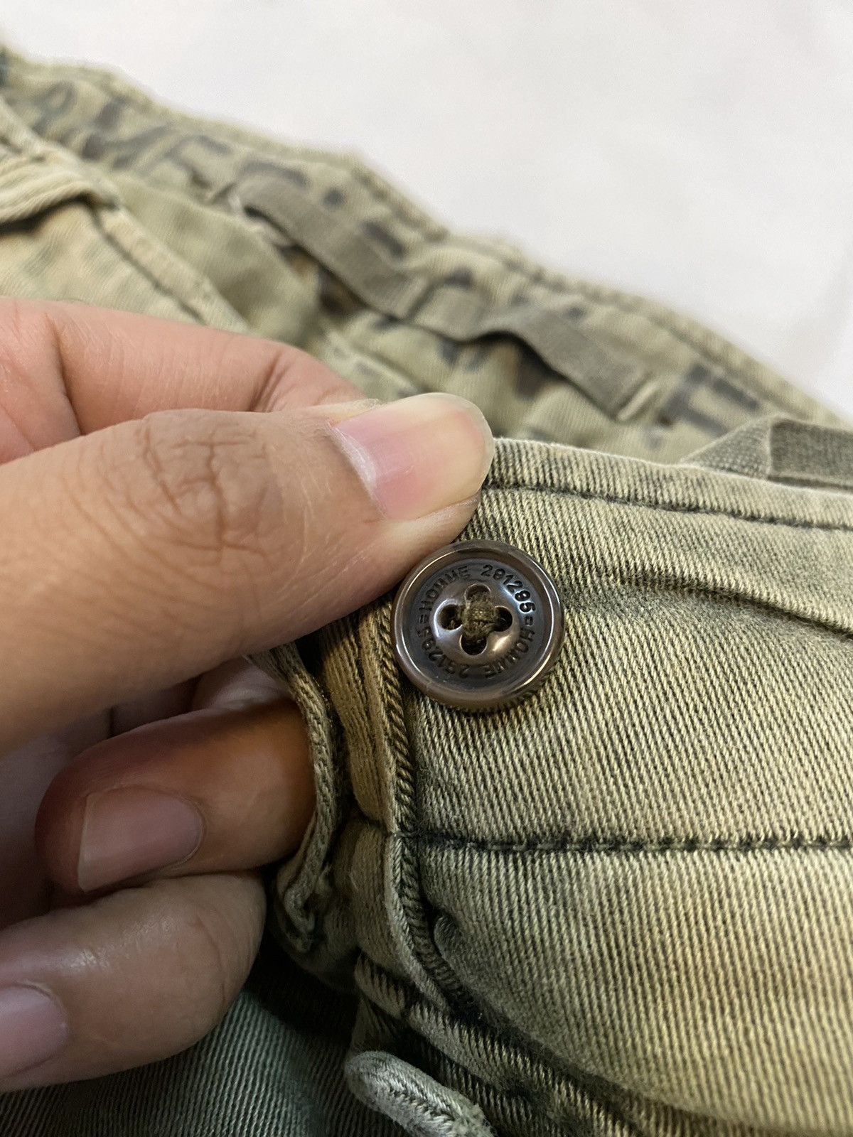 Japanese Brand × Vintage Vintage 291295 Homme Cargo Pant Tactical Pocket Size US 30 / EU 46 - 9 Thumbnail
