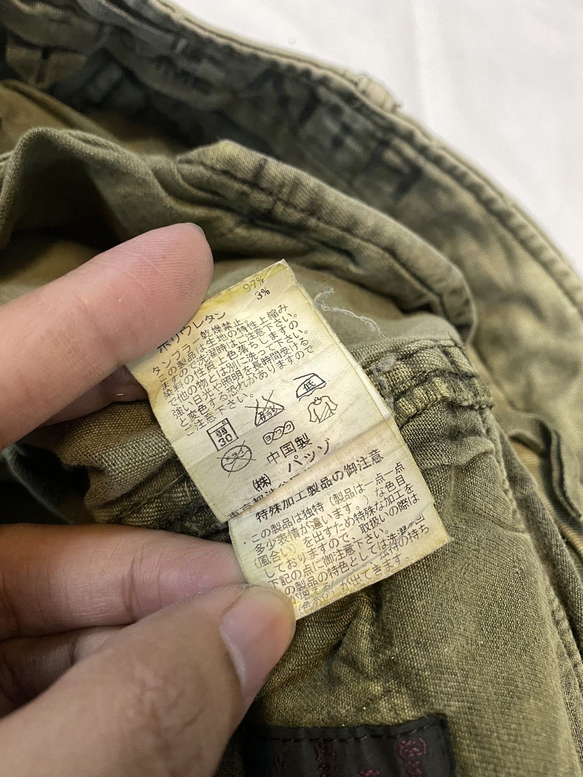 Japanese Brand × Vintage Vintage 291295 Homme Cargo Pant Tactical Pocket Size US 30 / EU 46 - 13 Thumbnail